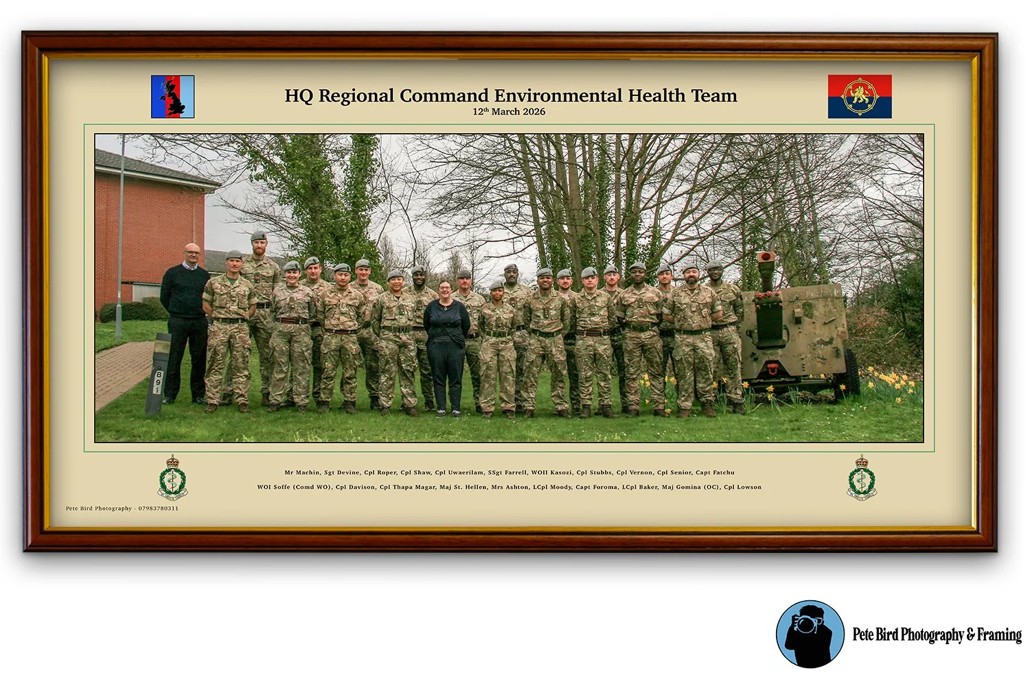 HQ Regional Cmd Enviro Health Team - 12  Mar 26