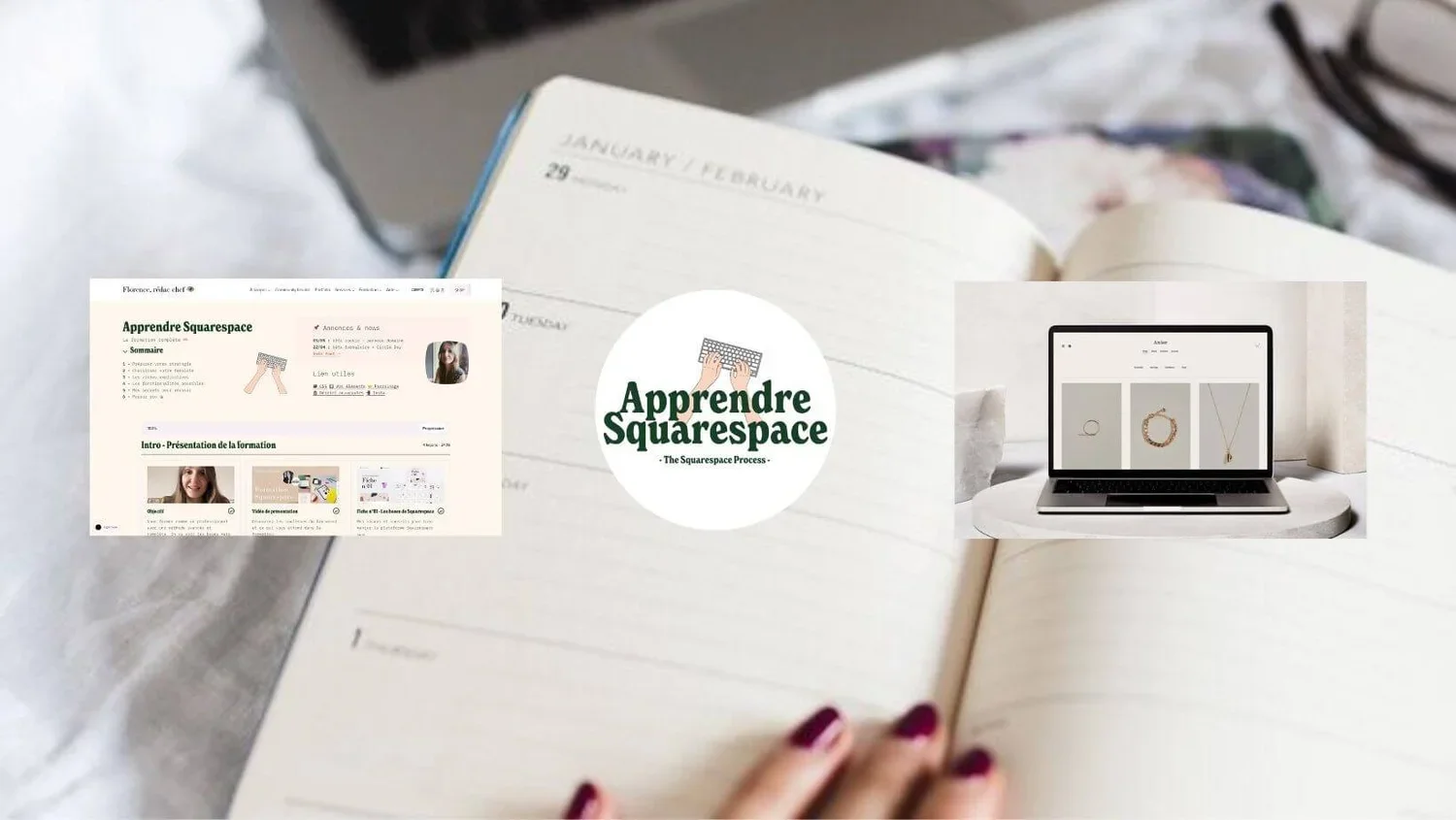 Formation Apprendre Squarespace de Florence Redac Chef