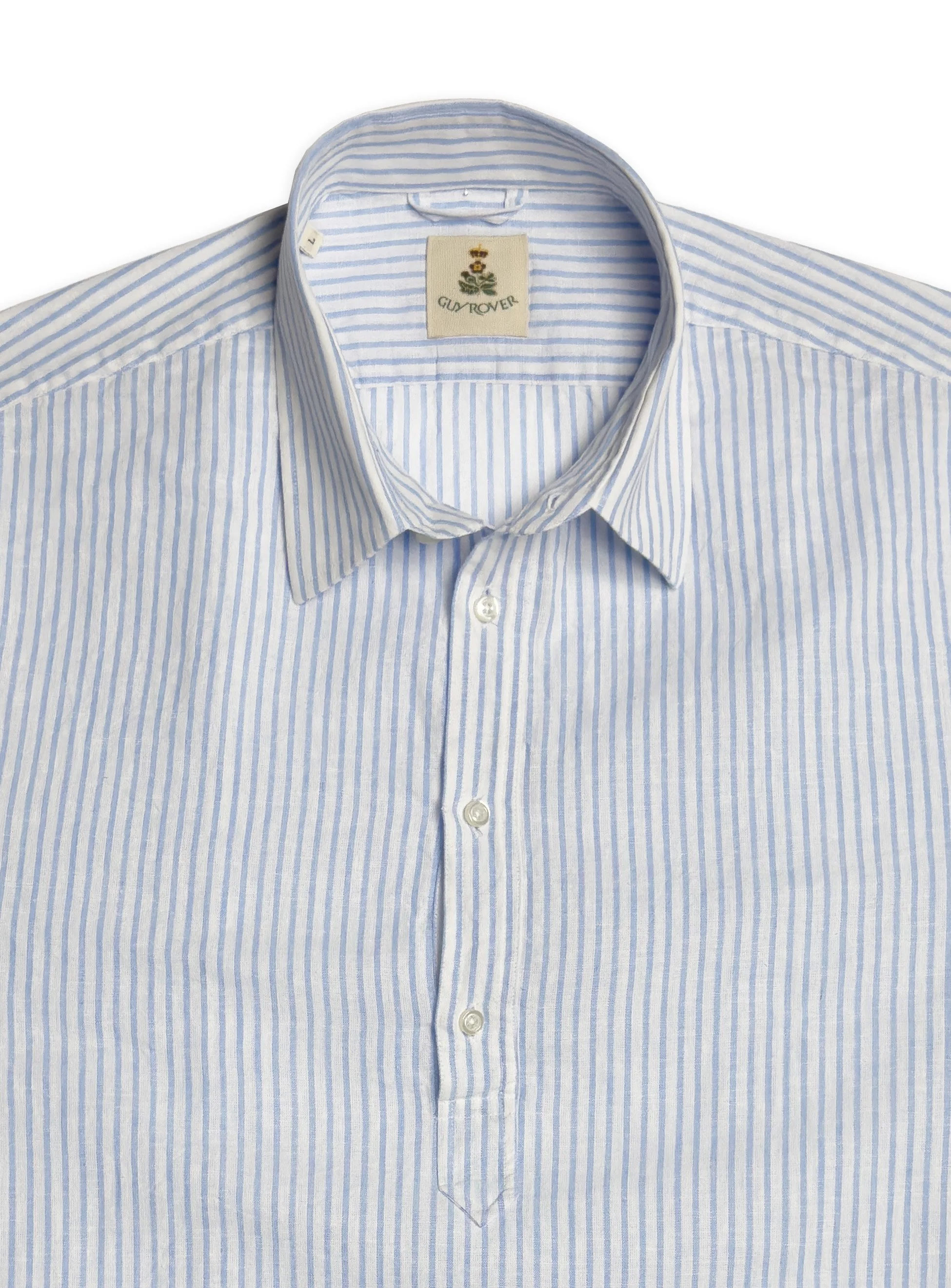 Camicia Guy Rover serafino in lino.