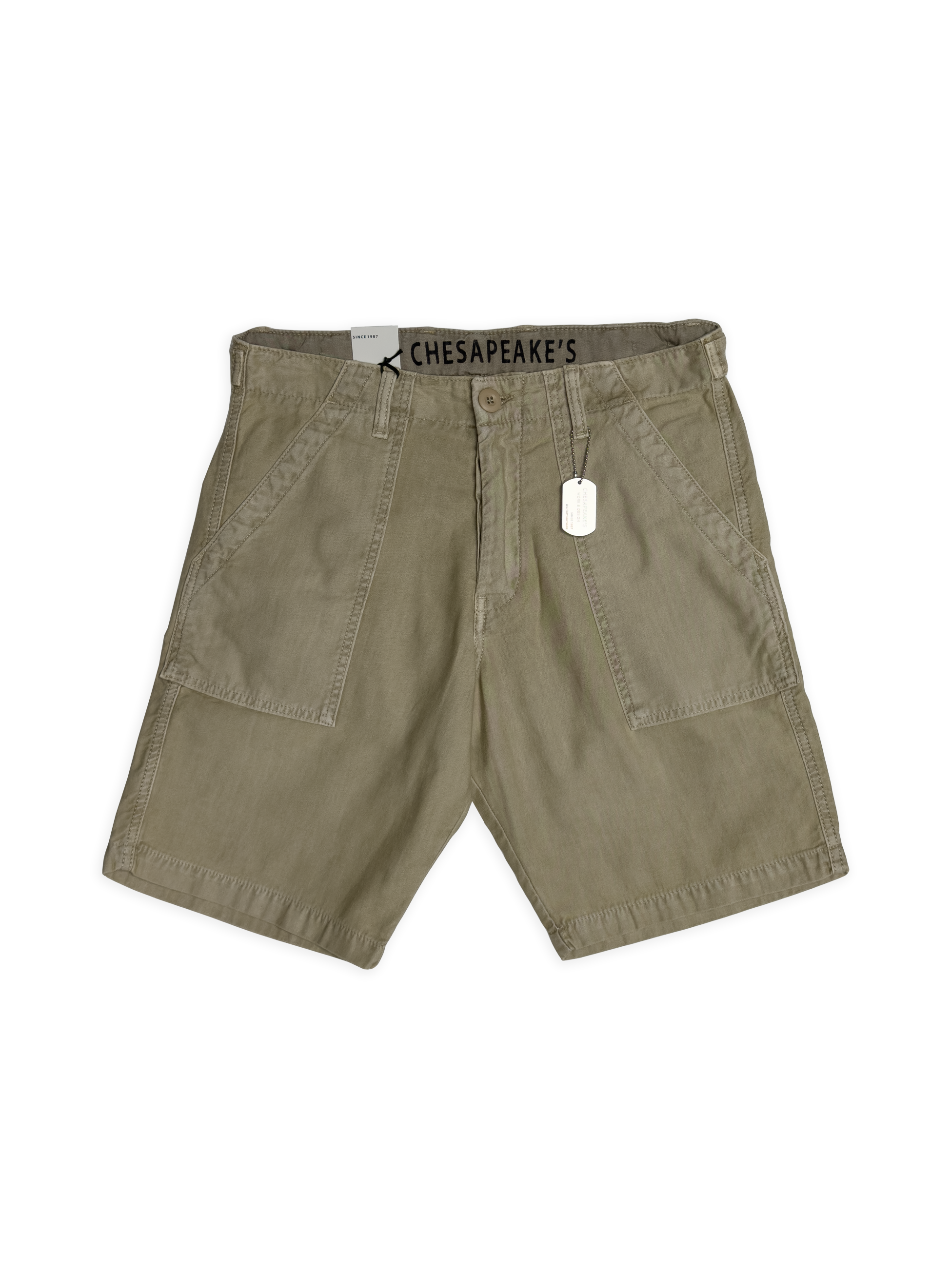 Bermuda Chesapeake’s in cotone lavato effetto vintage.