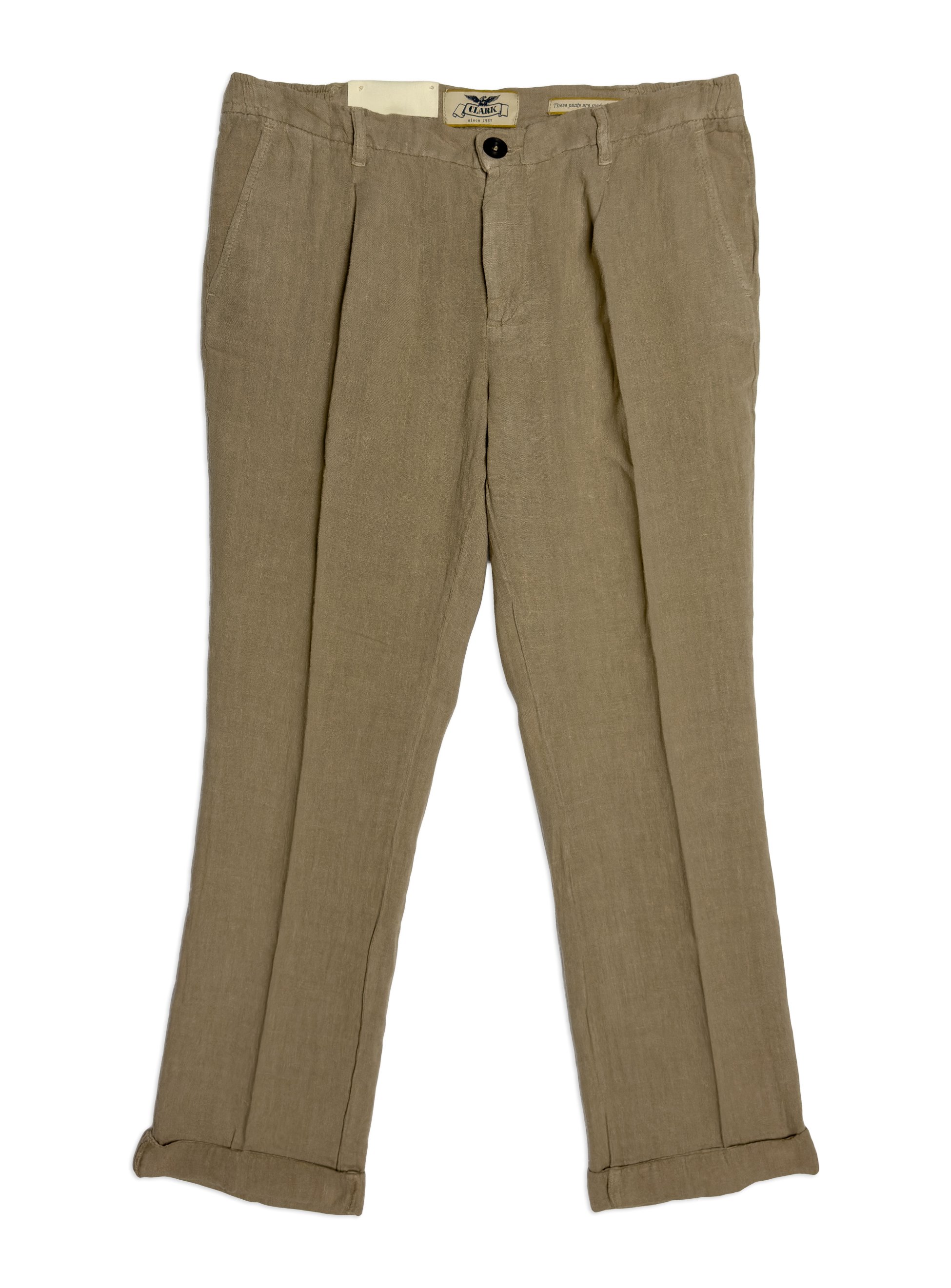 Clark - Pantalone Buck Lino Khaky
