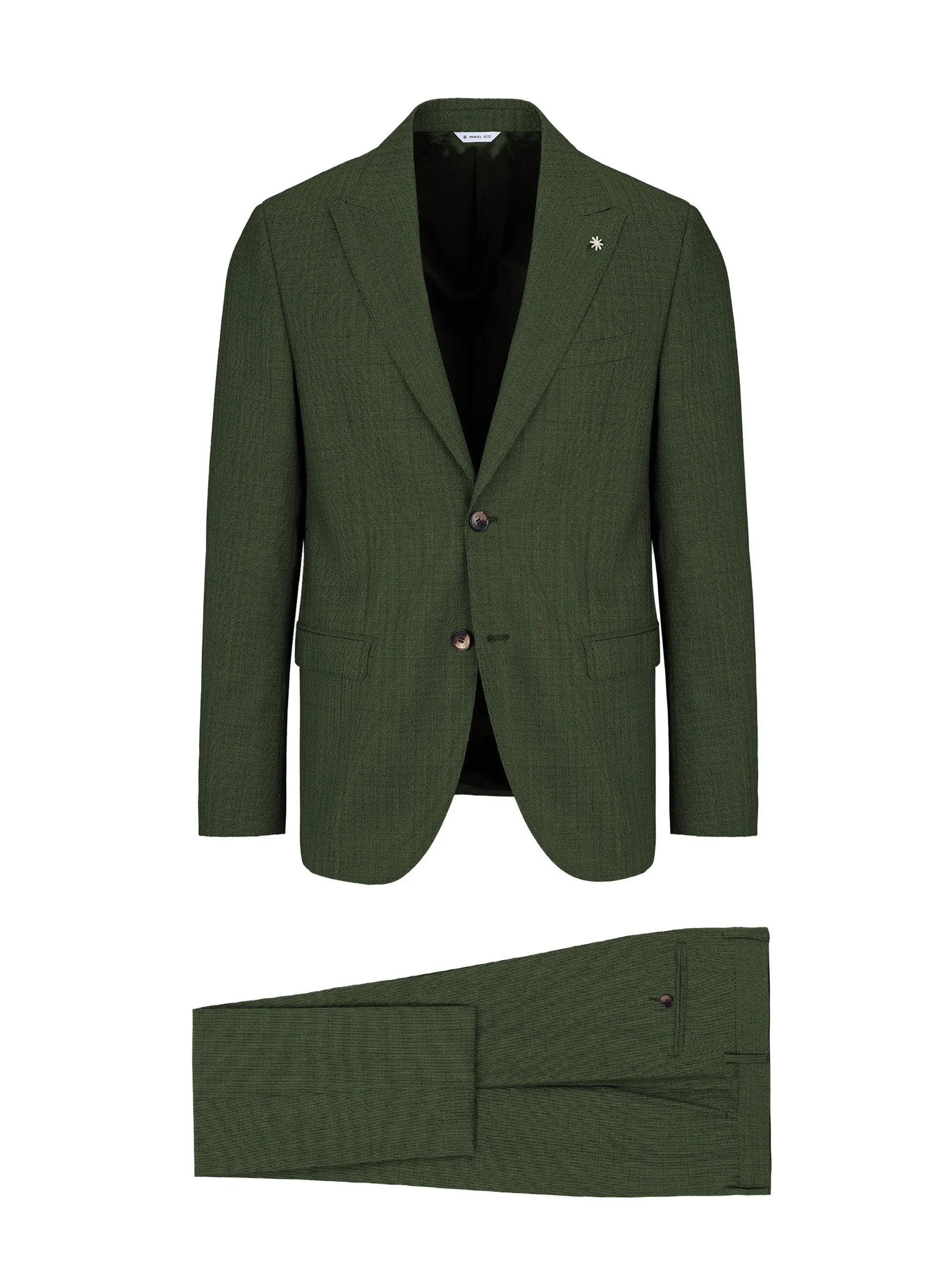 Manuel Ritz - Abito Fresco Lana Verde