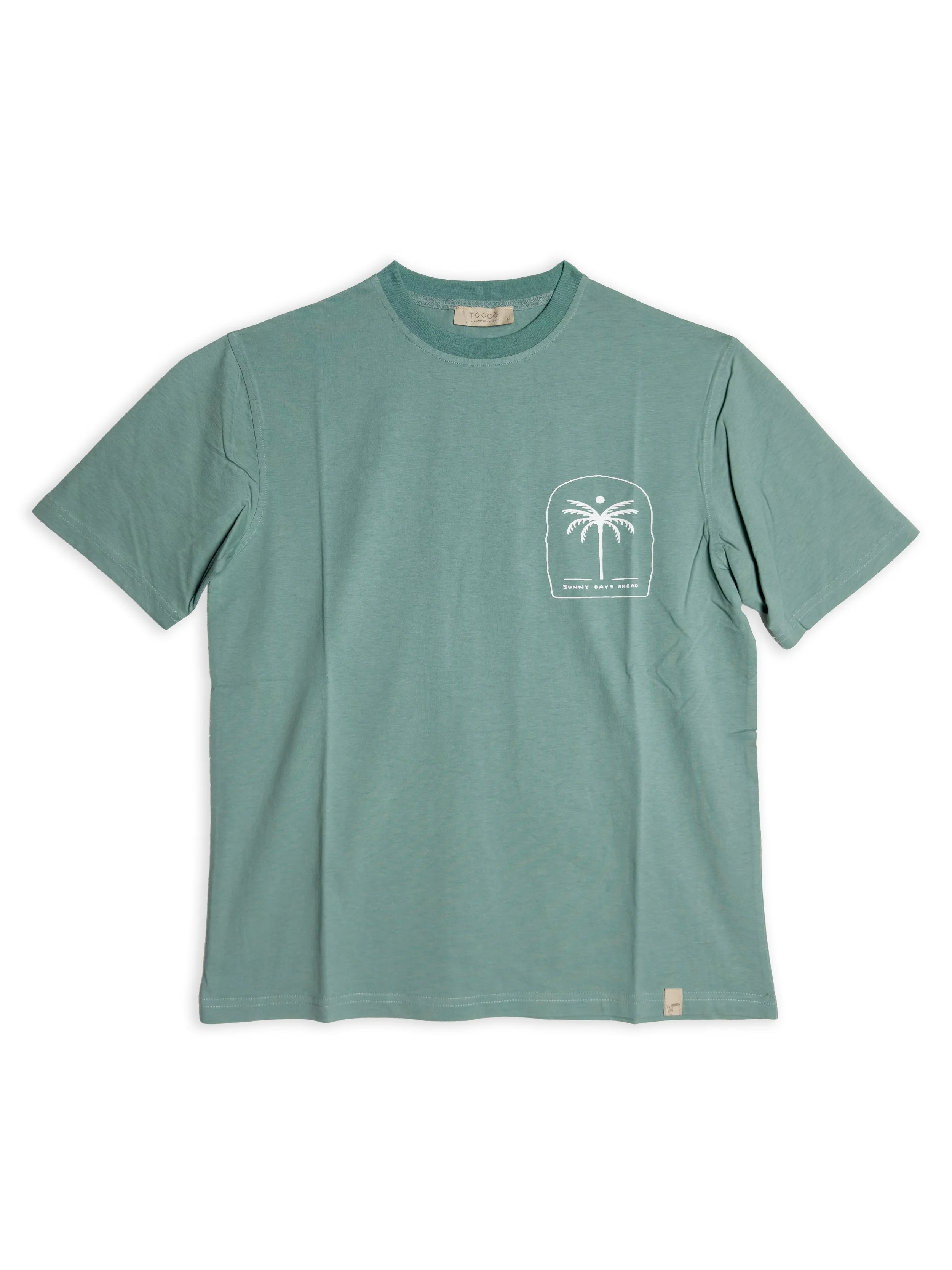 T-shirt Tooco a mezza manica in morbido cotone 180g con stampa.