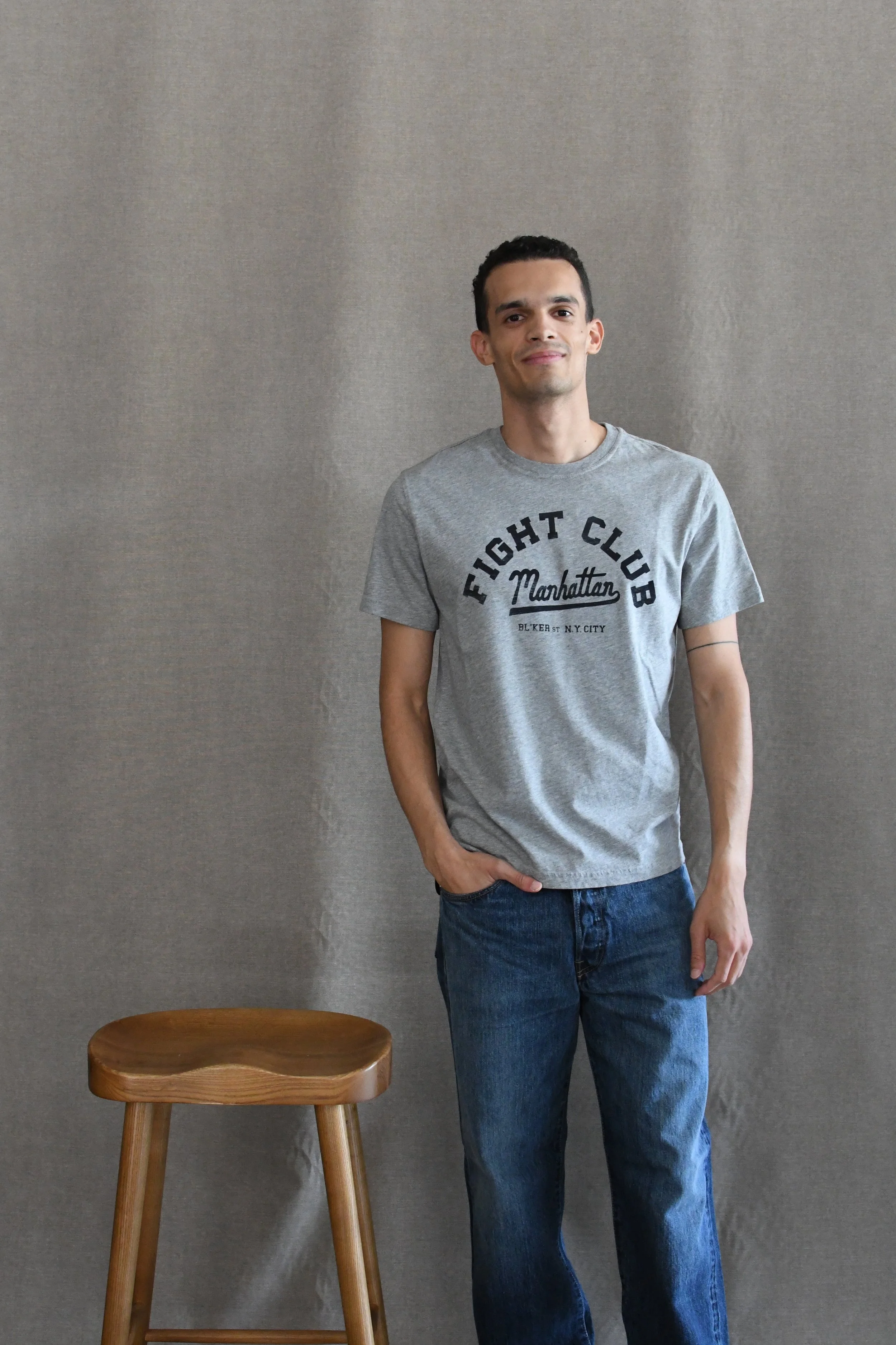 T-shirt Bl’Ker in cotone con la stampa.