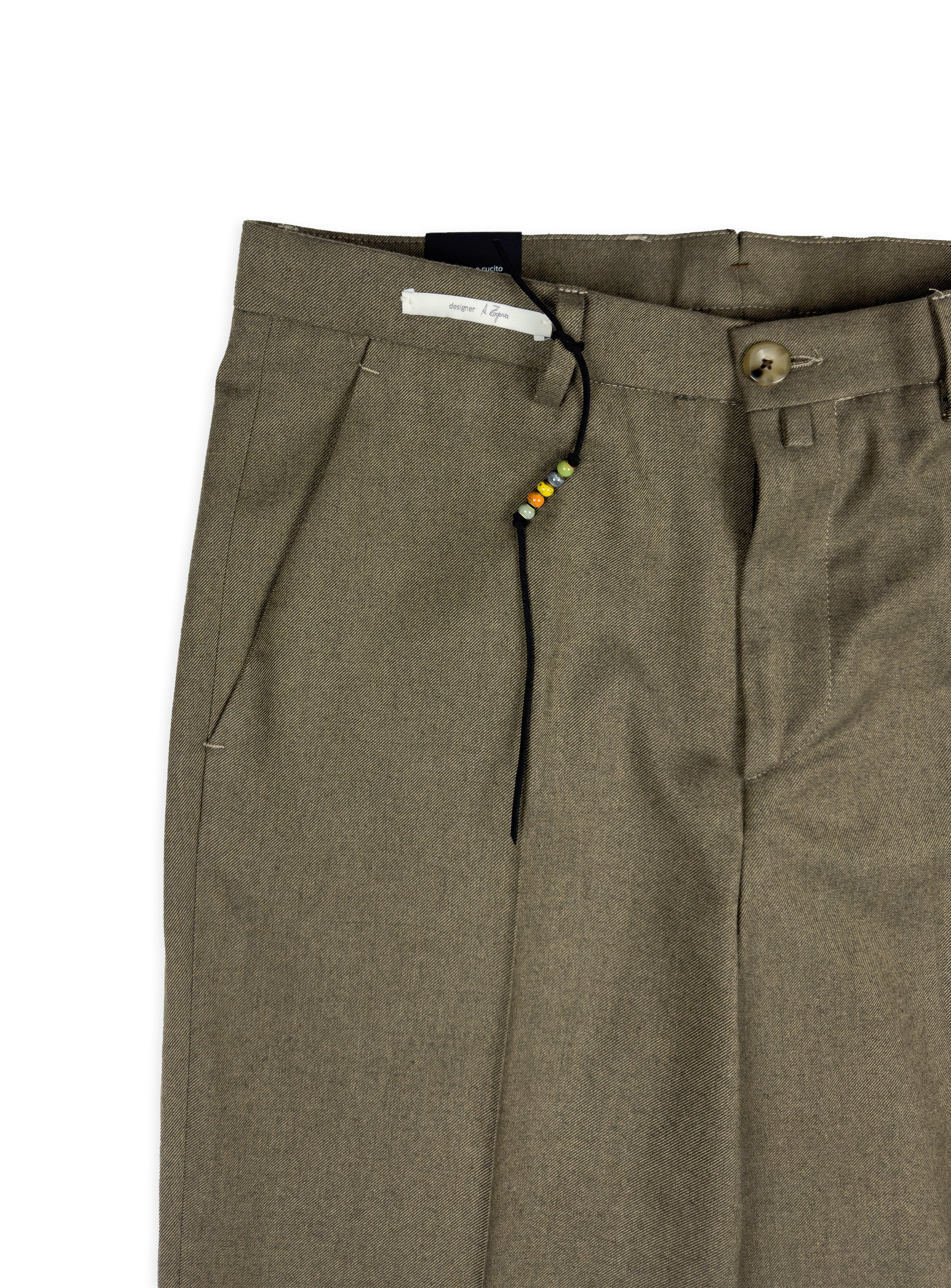 Pantalone Sorfilo sartoriale in misto lana.