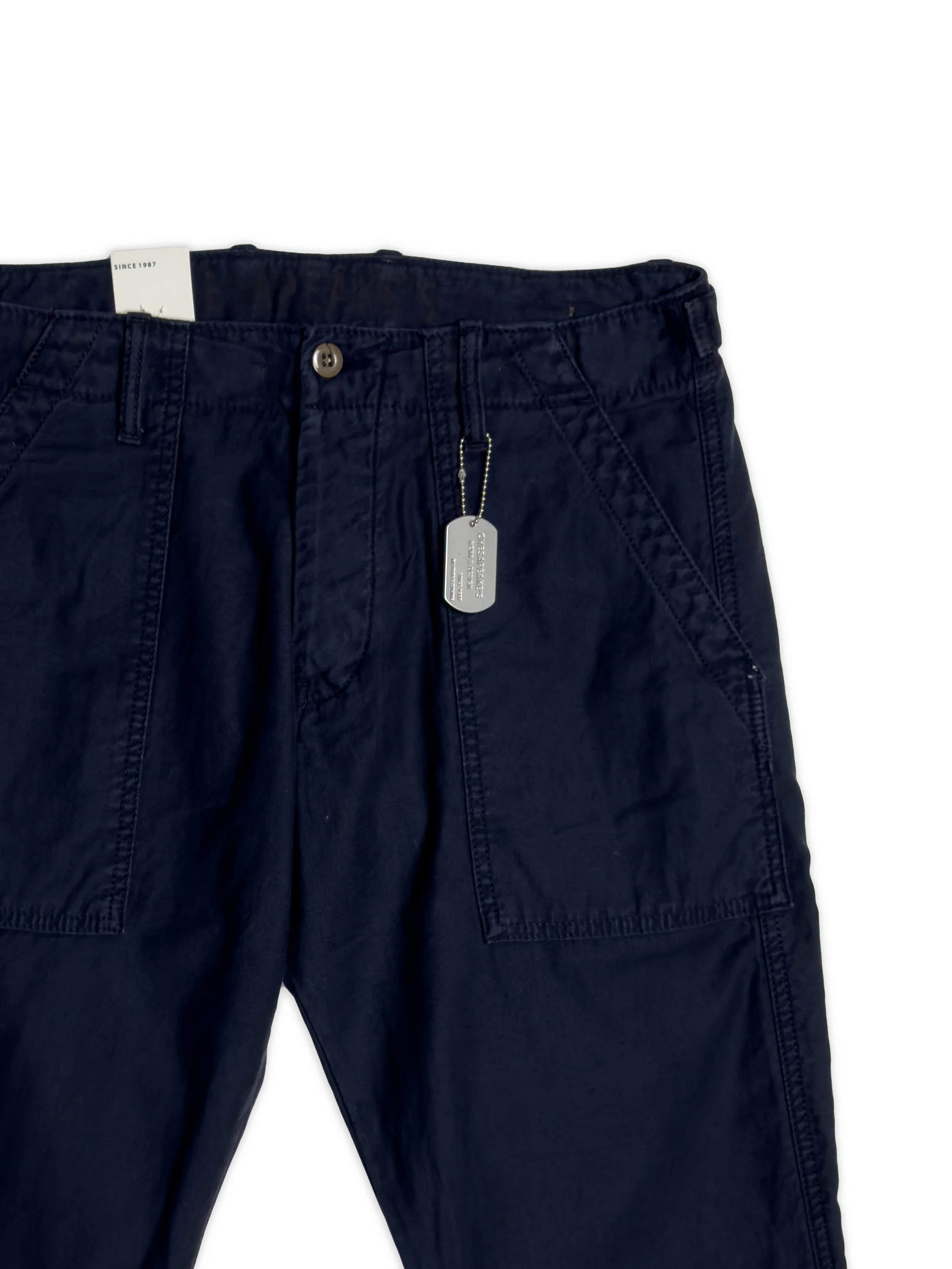 Pantalone Chesapeake’s Fatigue. Tessuto leggero e perfetto con una camicia in estate.