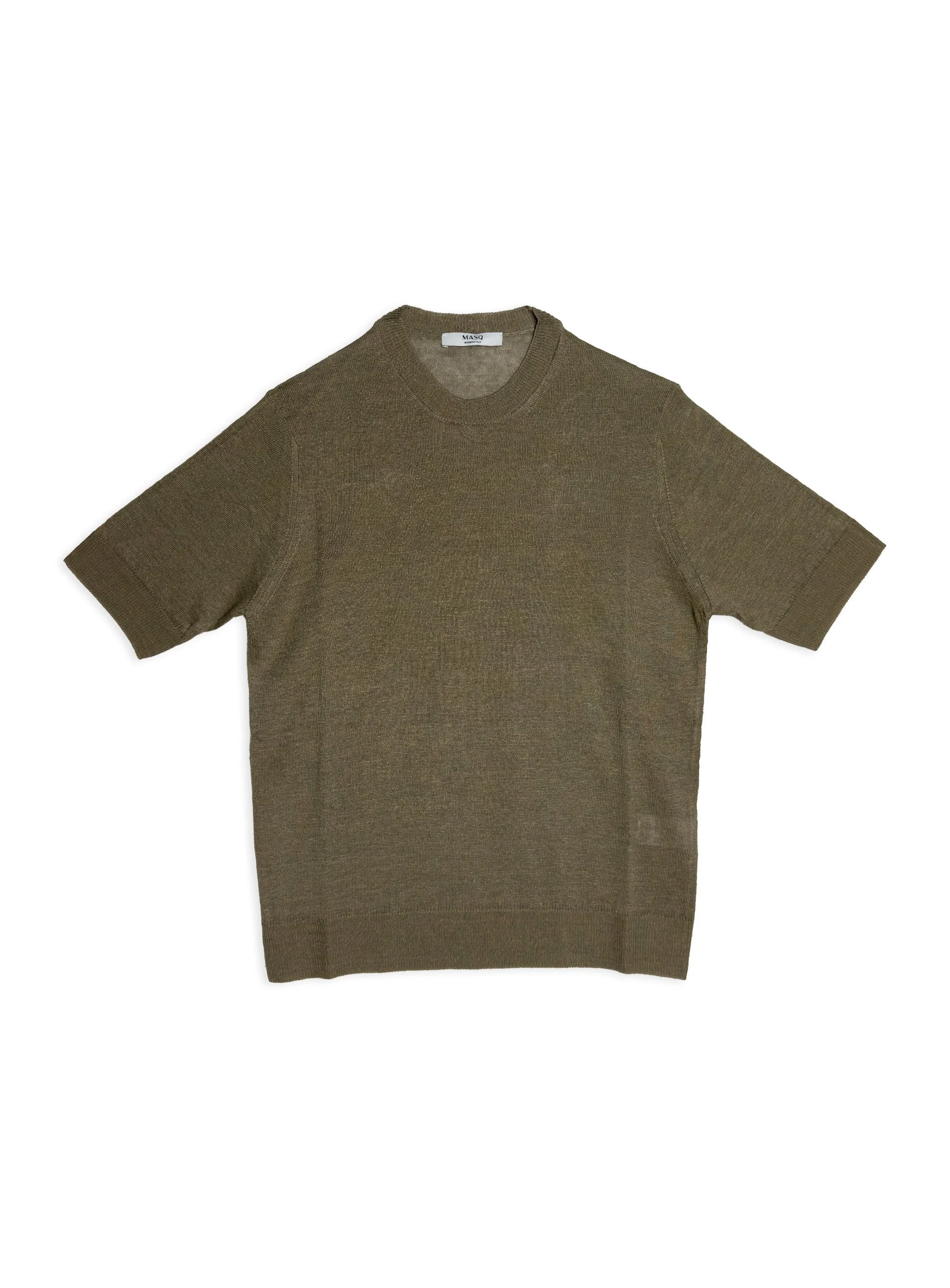 Masq - Maglia T-shirt Lino Tortora