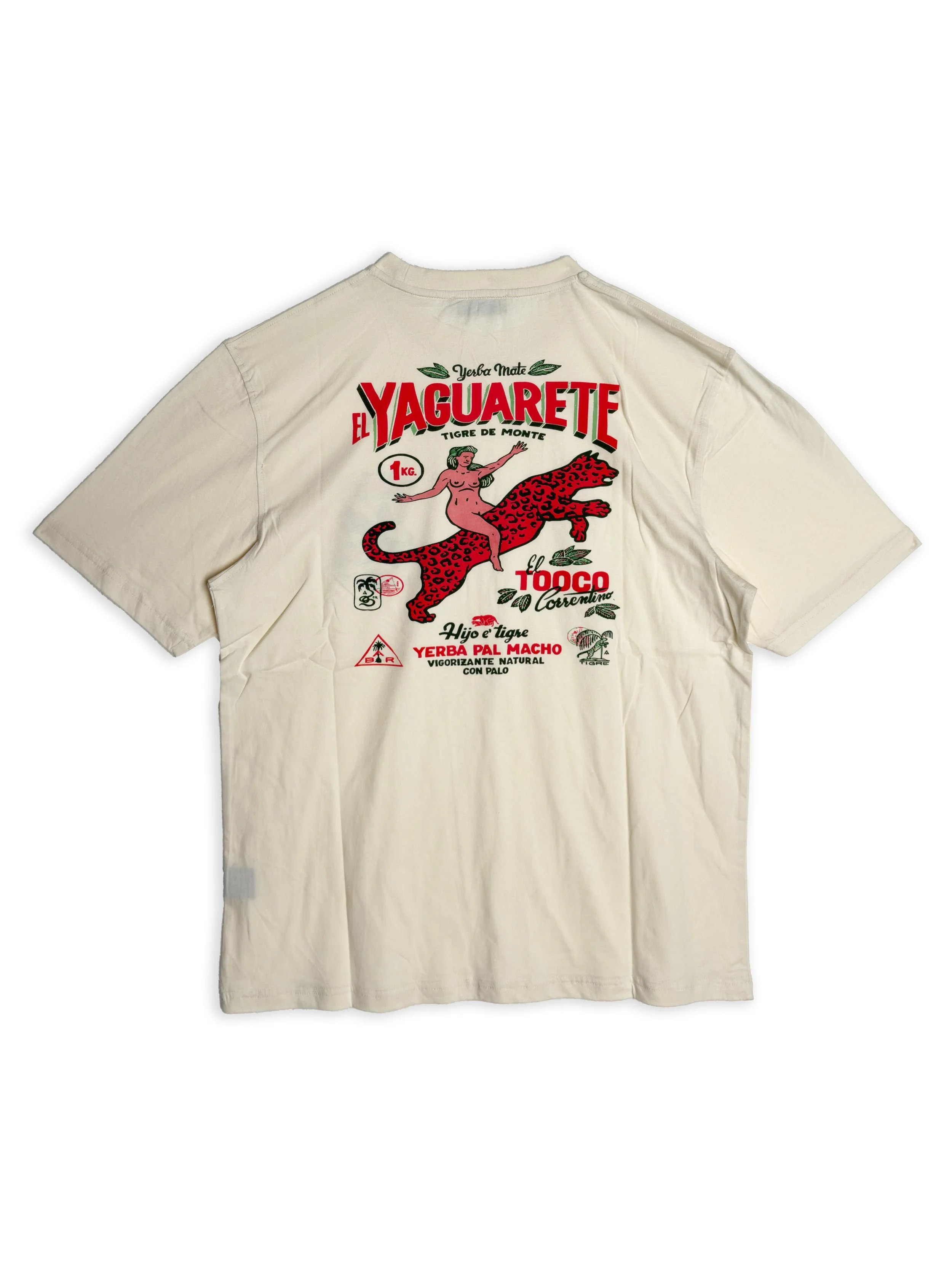 T-shirt Tooco a mezza manica in morbido cotone 180g con stampa.