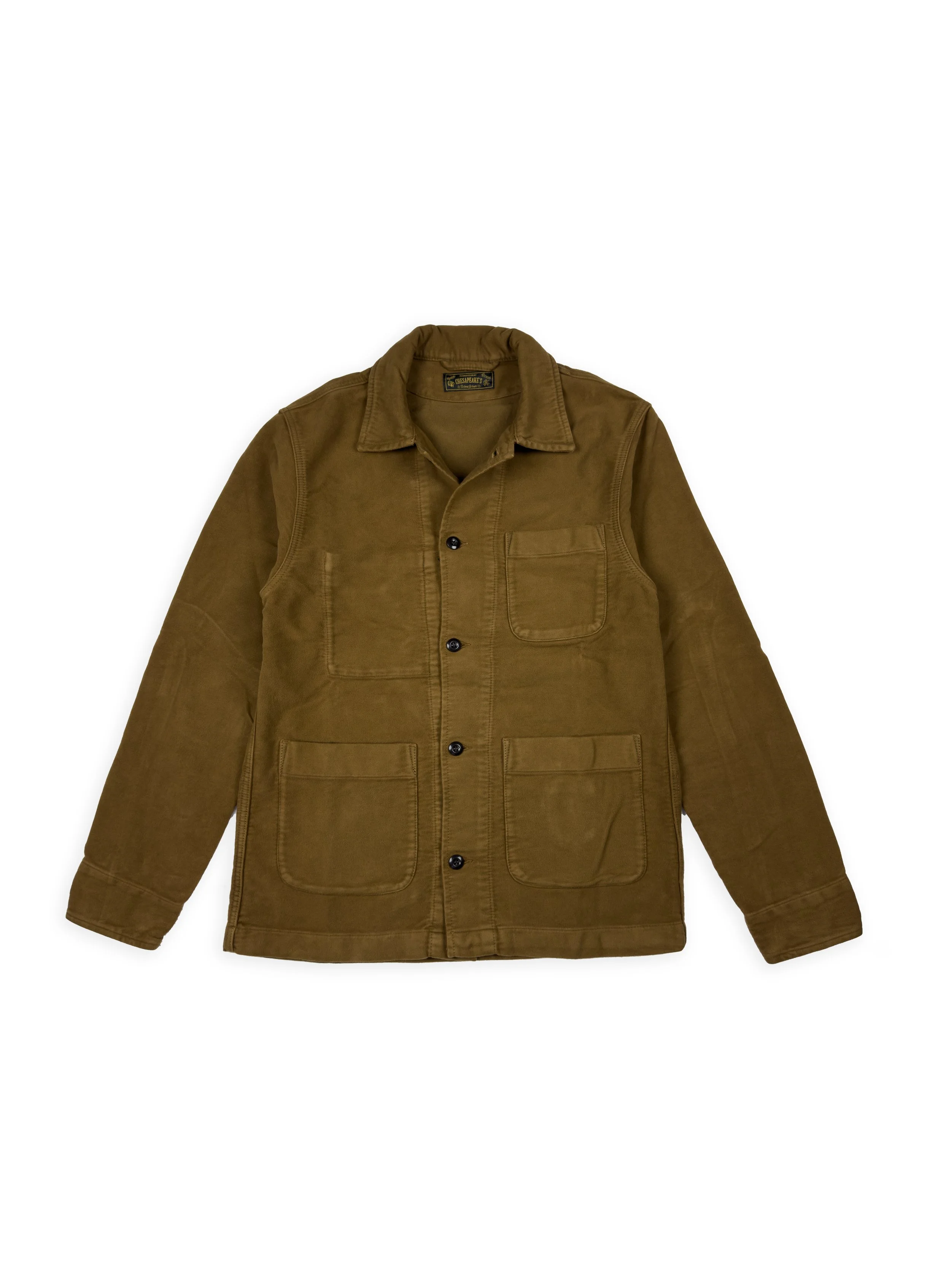 Chesapeake's - Giacca Work Jacket St. Malo Moleskine Tobacco