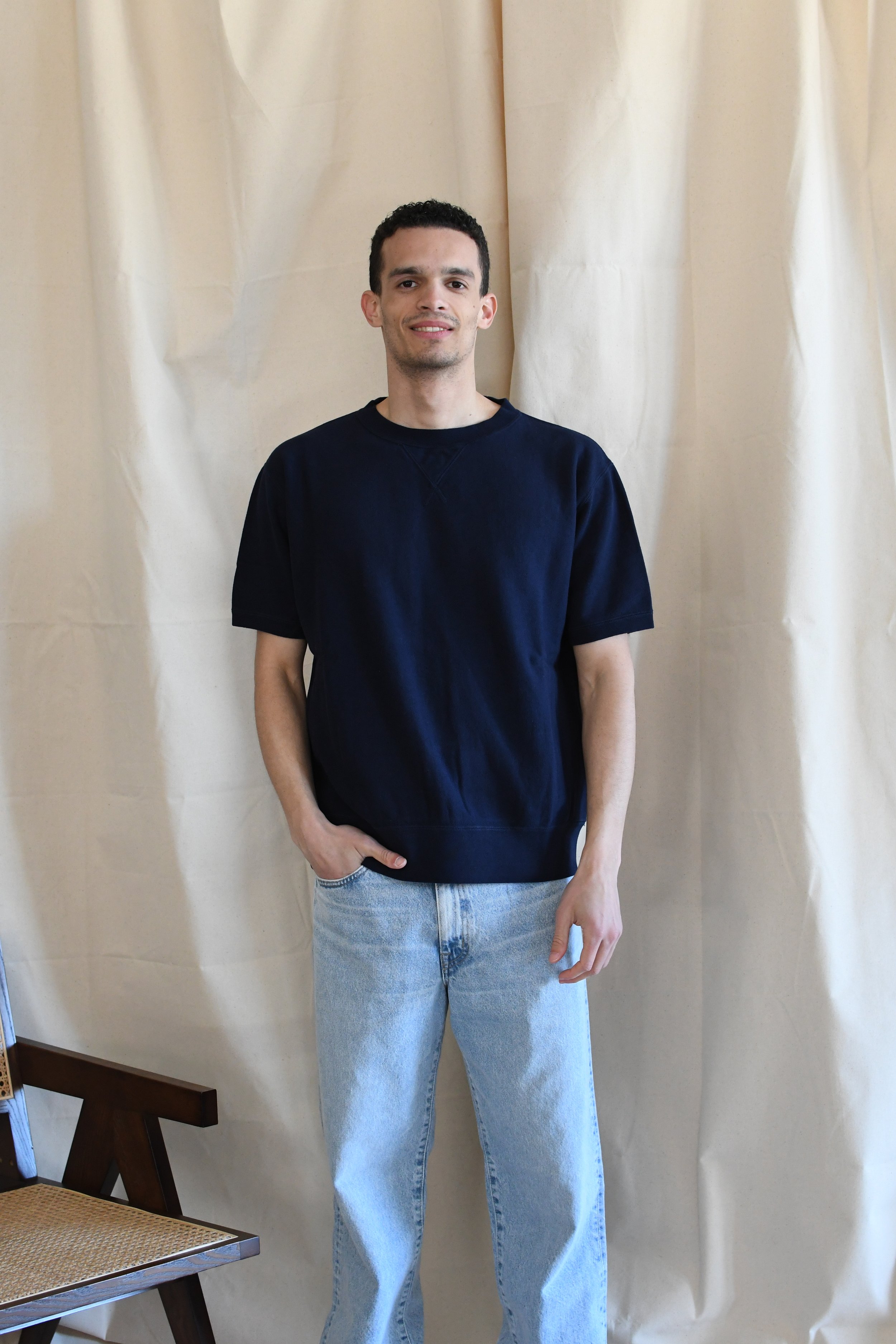 T-shirt Felco 1920 Nyc mezza manica in leggerissima felpa. Capo di ispirazione Heritage. Made in Japan