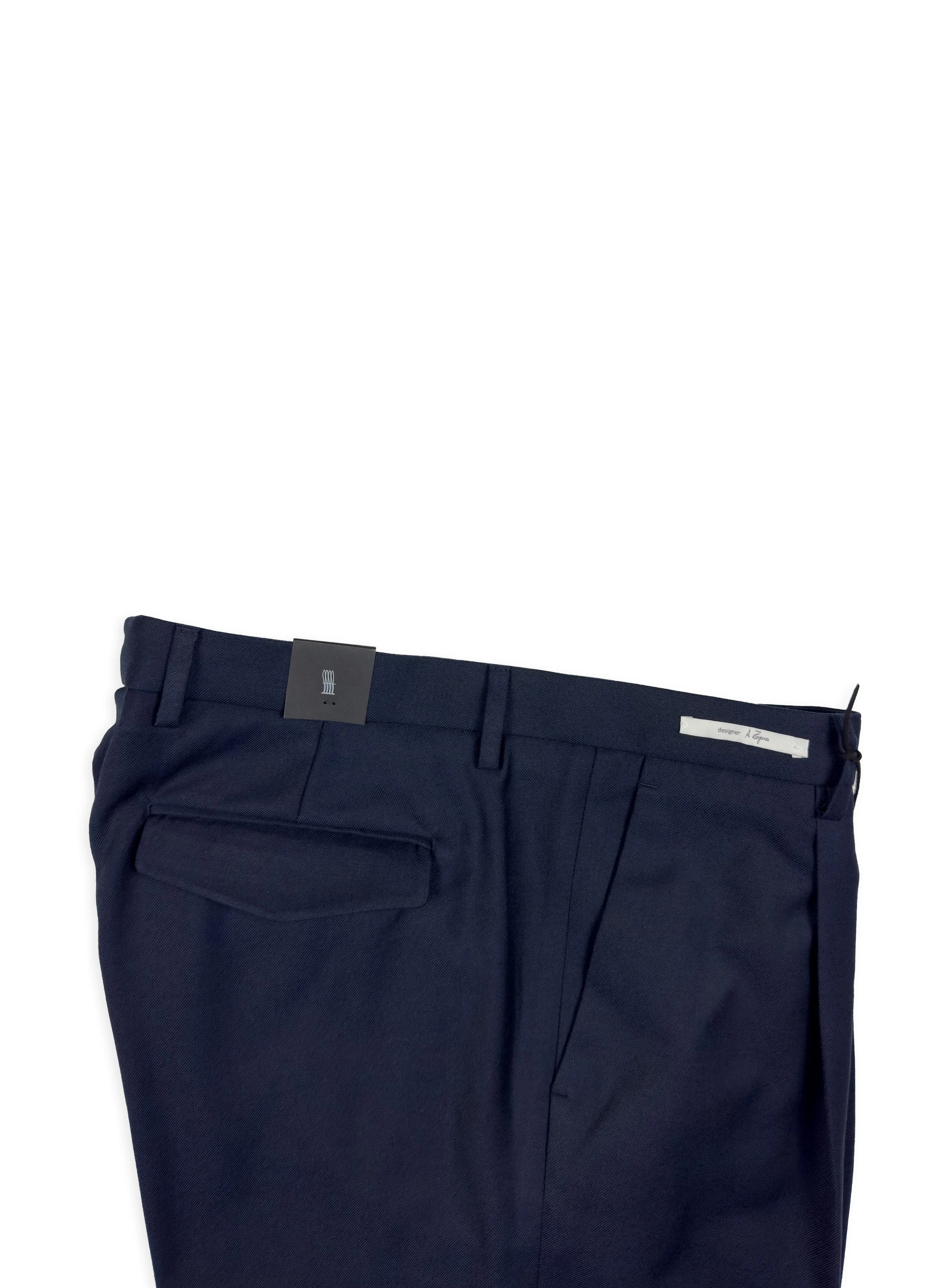 Pantalone Sorfilo sartoriale in misto lana con una pinces.