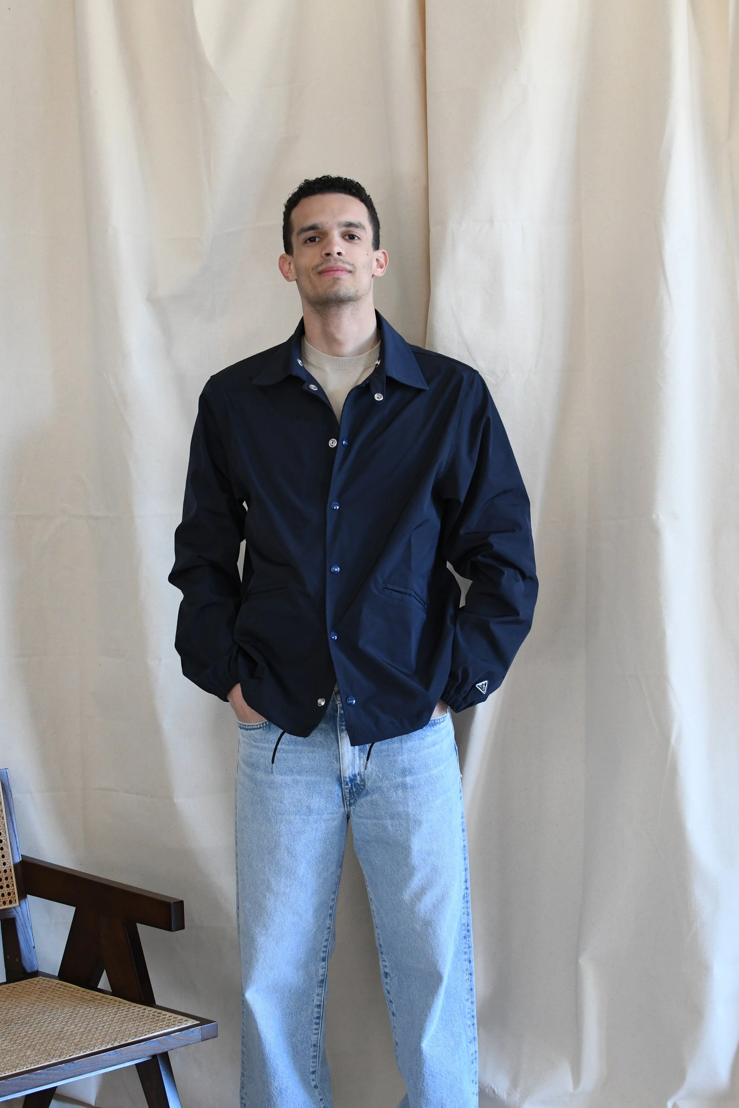 Giubbino Felco 1920 Nyc sfoderato e impermeabile. Capo ispirato ai giacchetta da baseball degli anni 50.