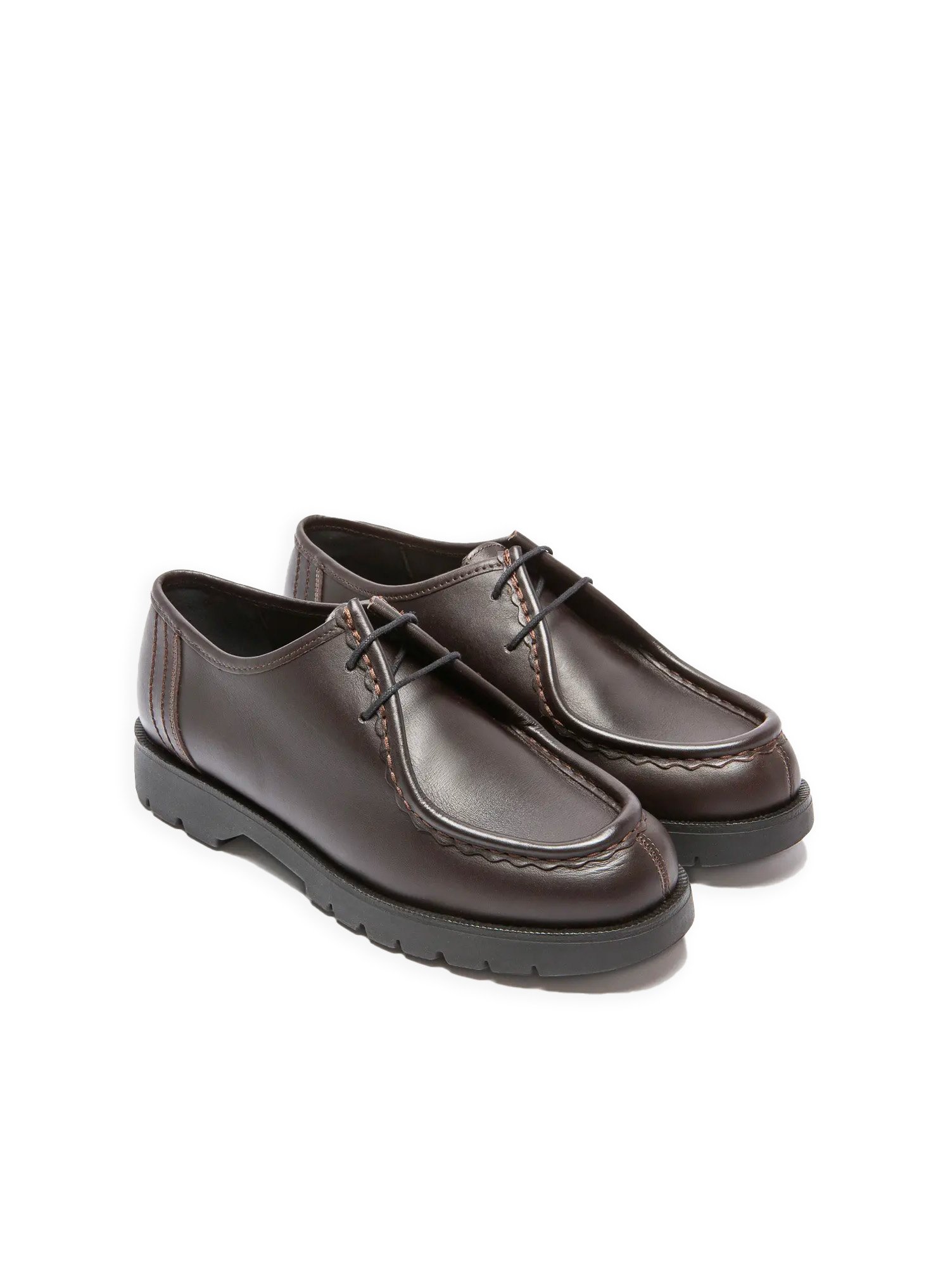 Scarpa Derbies Kleman. Il modello PADROR è stato creato negli anni '90 per i dipendenti della Società Nazionale Ferroviaria Francese.