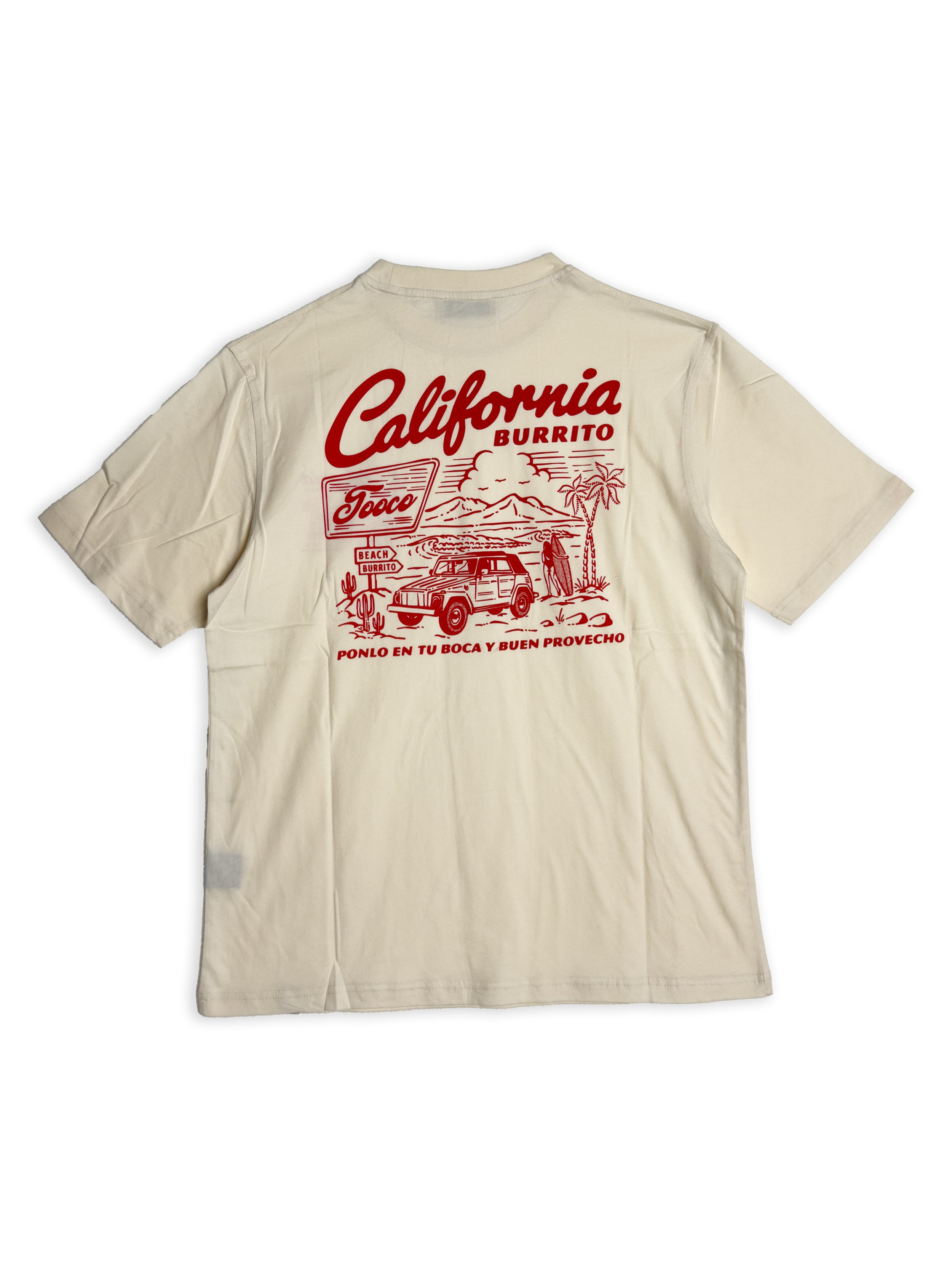 T-shirt Tooco a mezza manica in morbido cotone 180g con stampa.