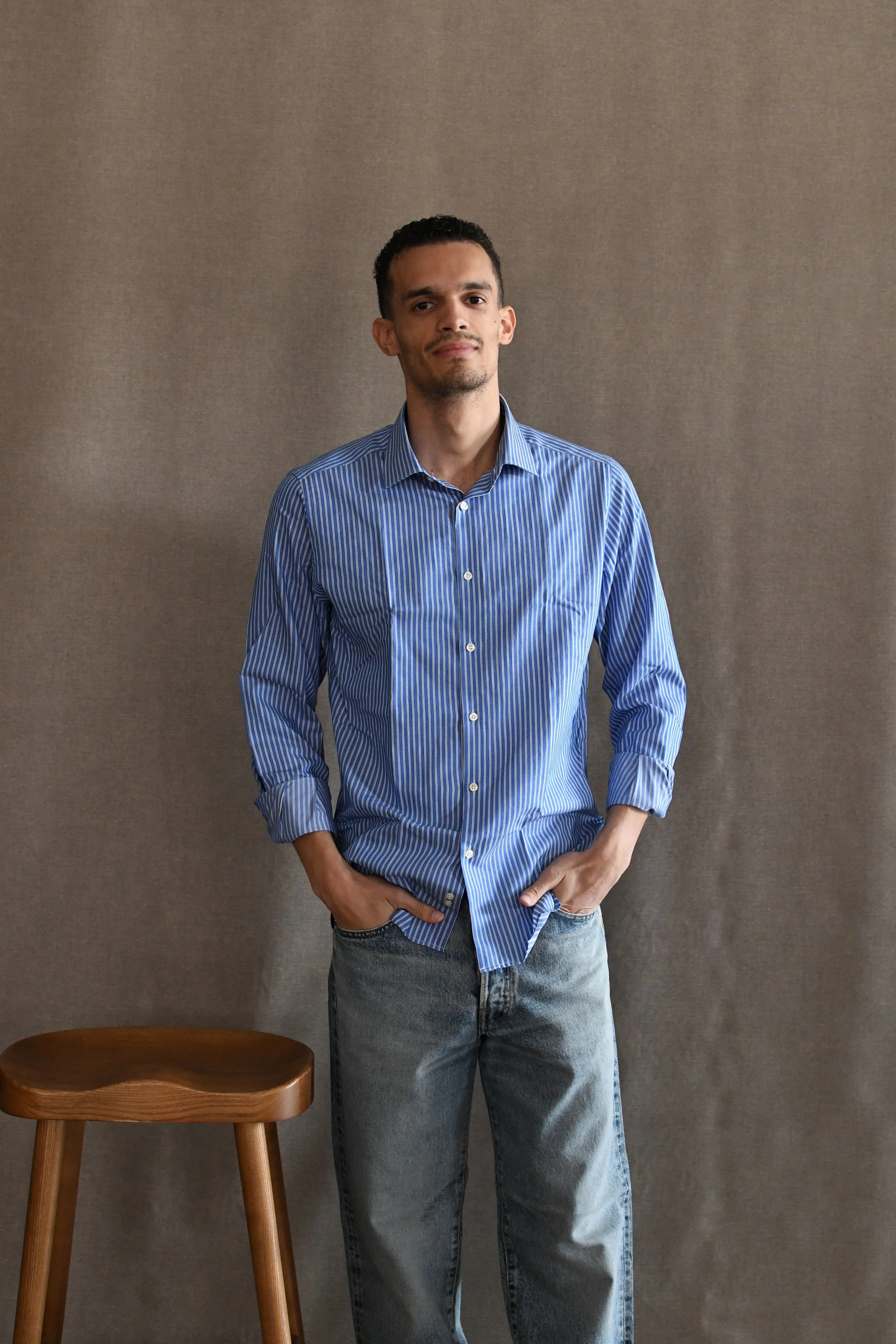 Camicia Guy Rover in cotone a righe.