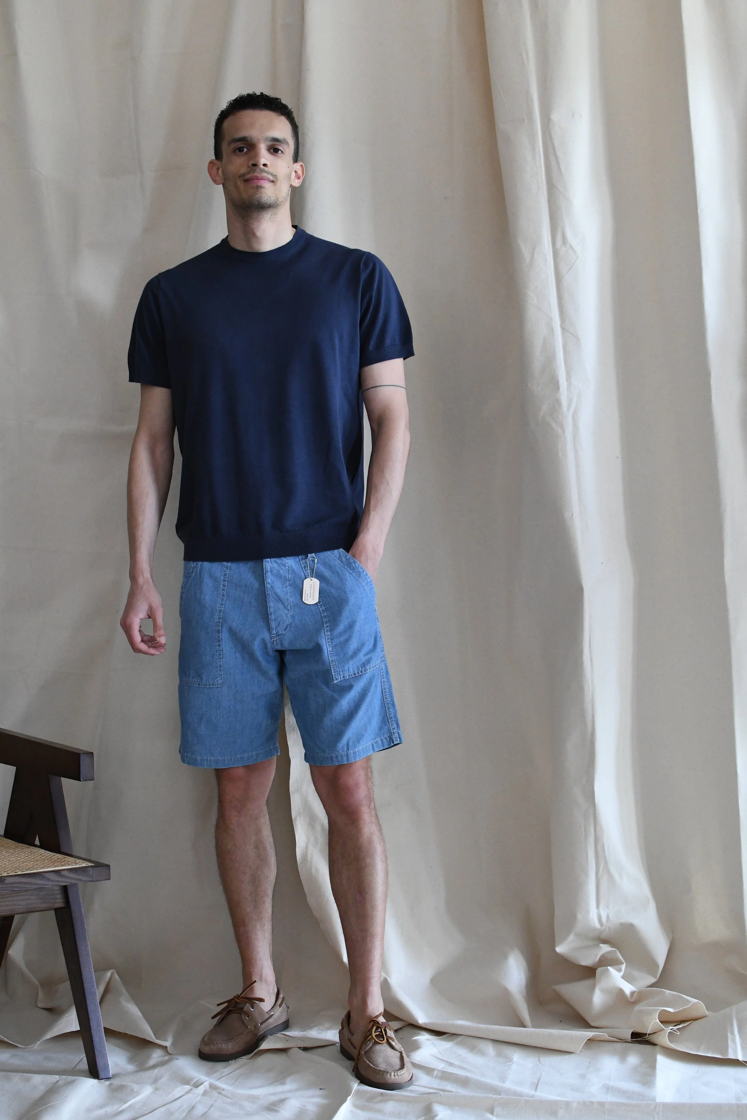 Bermuda Chesapeake’s in cotone effetto denim.