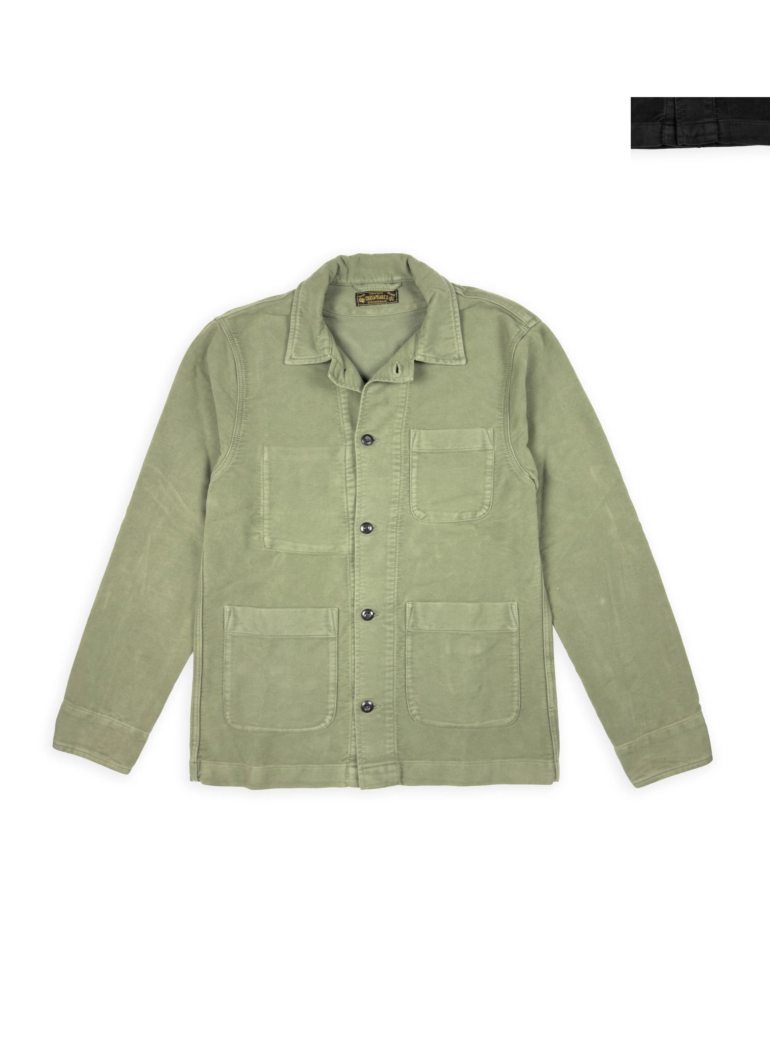 Chesapeake's - Giacca Work Jacket St. Malo Moleskine MIlitary