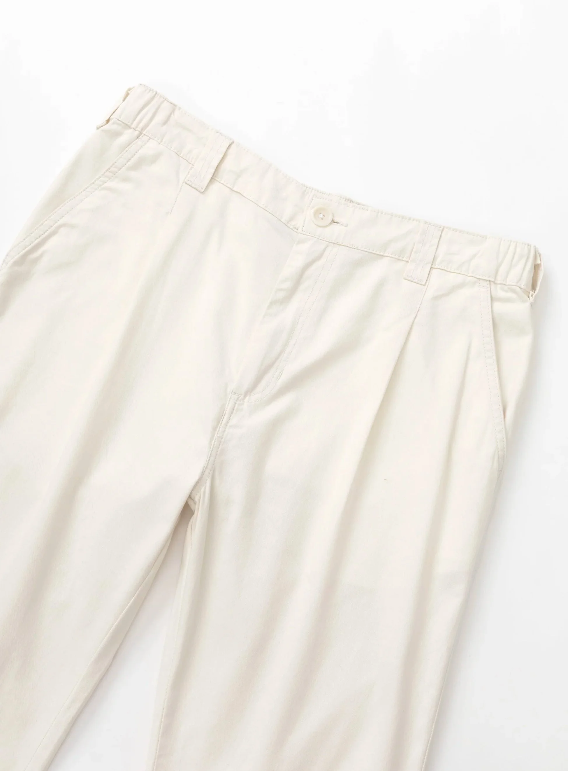 Pantalone Service Works in cotone tinta unita. Capo ispirato agli indumenti da lavoro delle cucine londinesi.