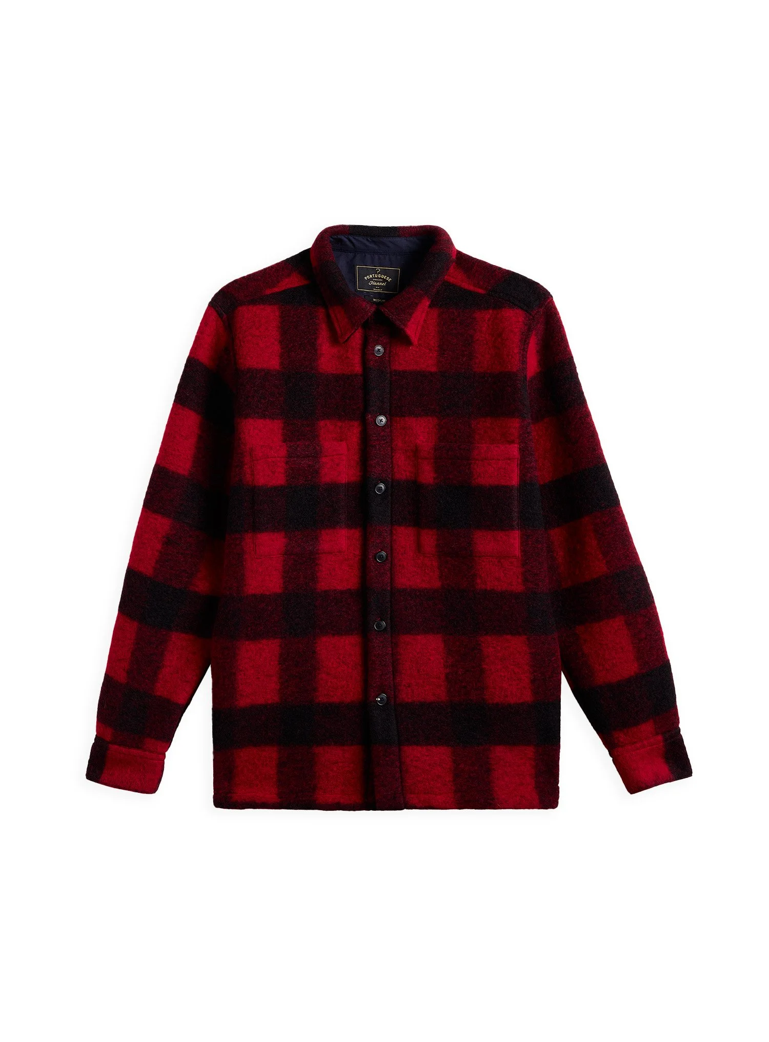 Portuguese Flannel - Overshirt Wool Big Buffalo