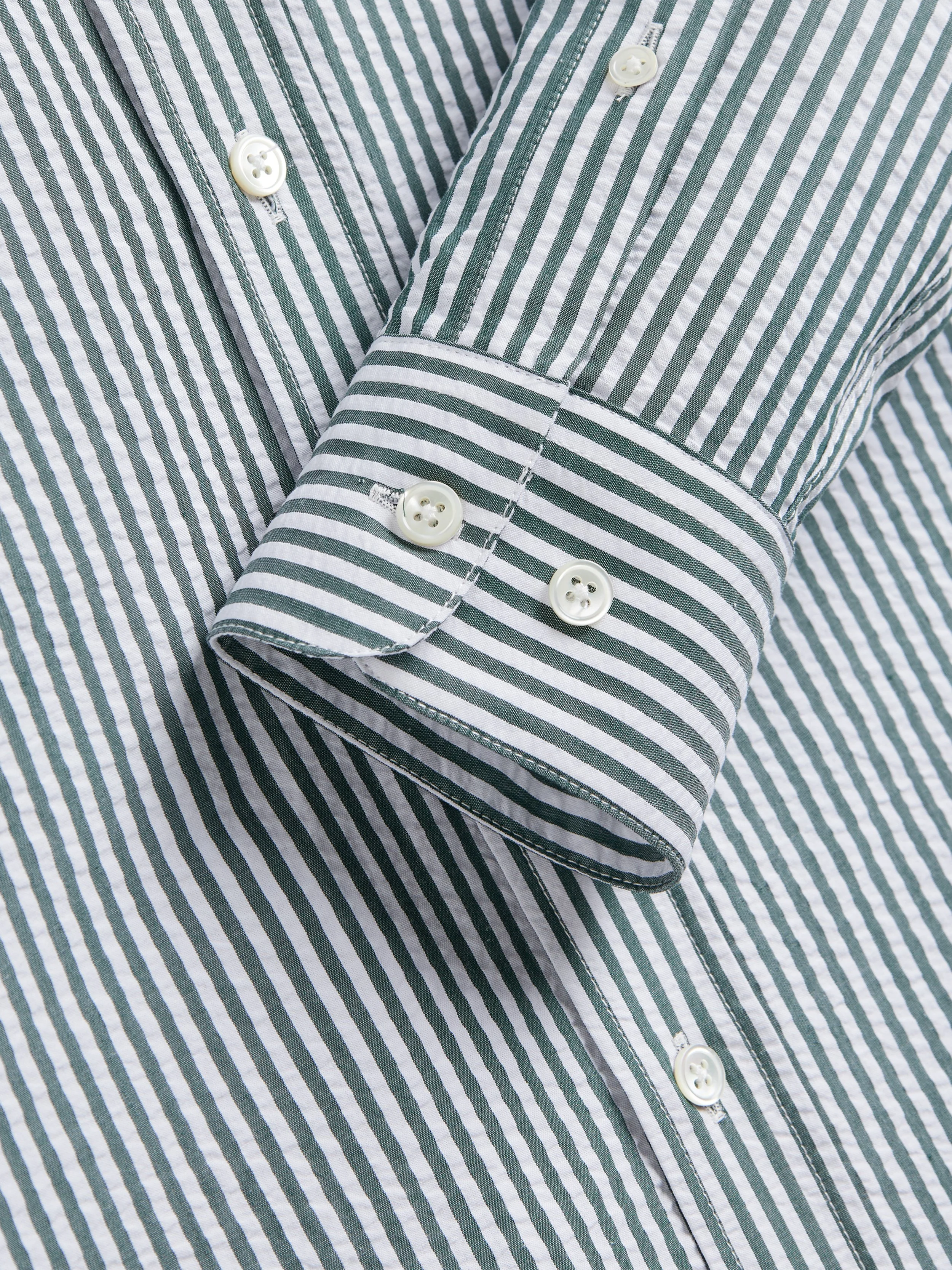 Camicia Portuguese Flannel in cotone seersucker.