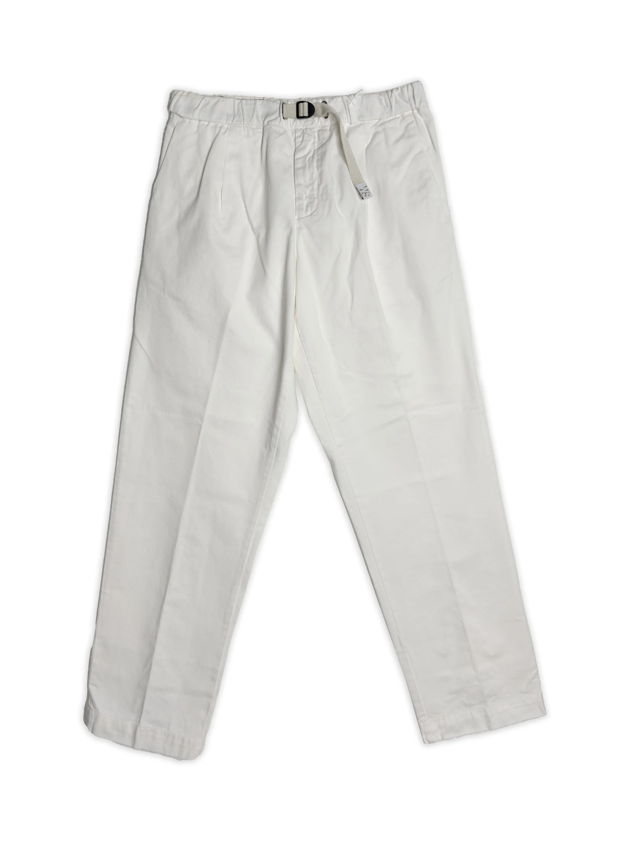 Pantalone White Sand vestibilità comoda in cotone, tinta unita.