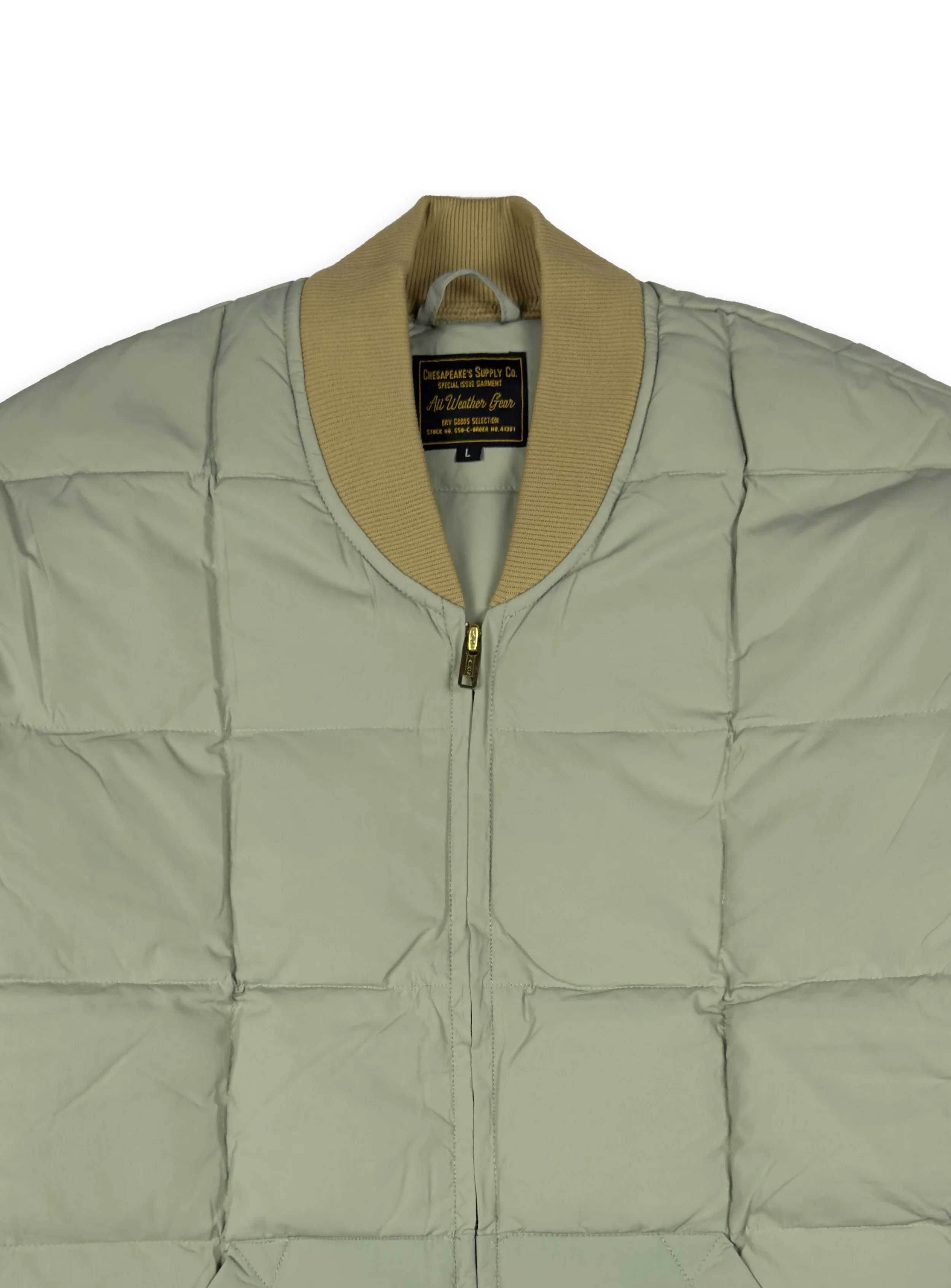 Piumino Chesapeake’s in nylon con imbottitura in piuma d’oca.