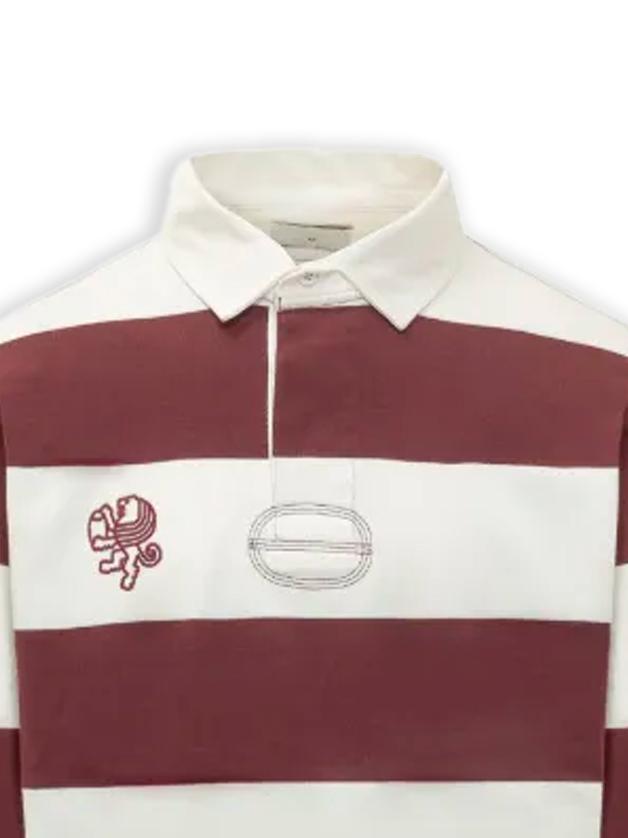 Polo Woc manica lunga heritage ispirata al classico mondo del Rugby.