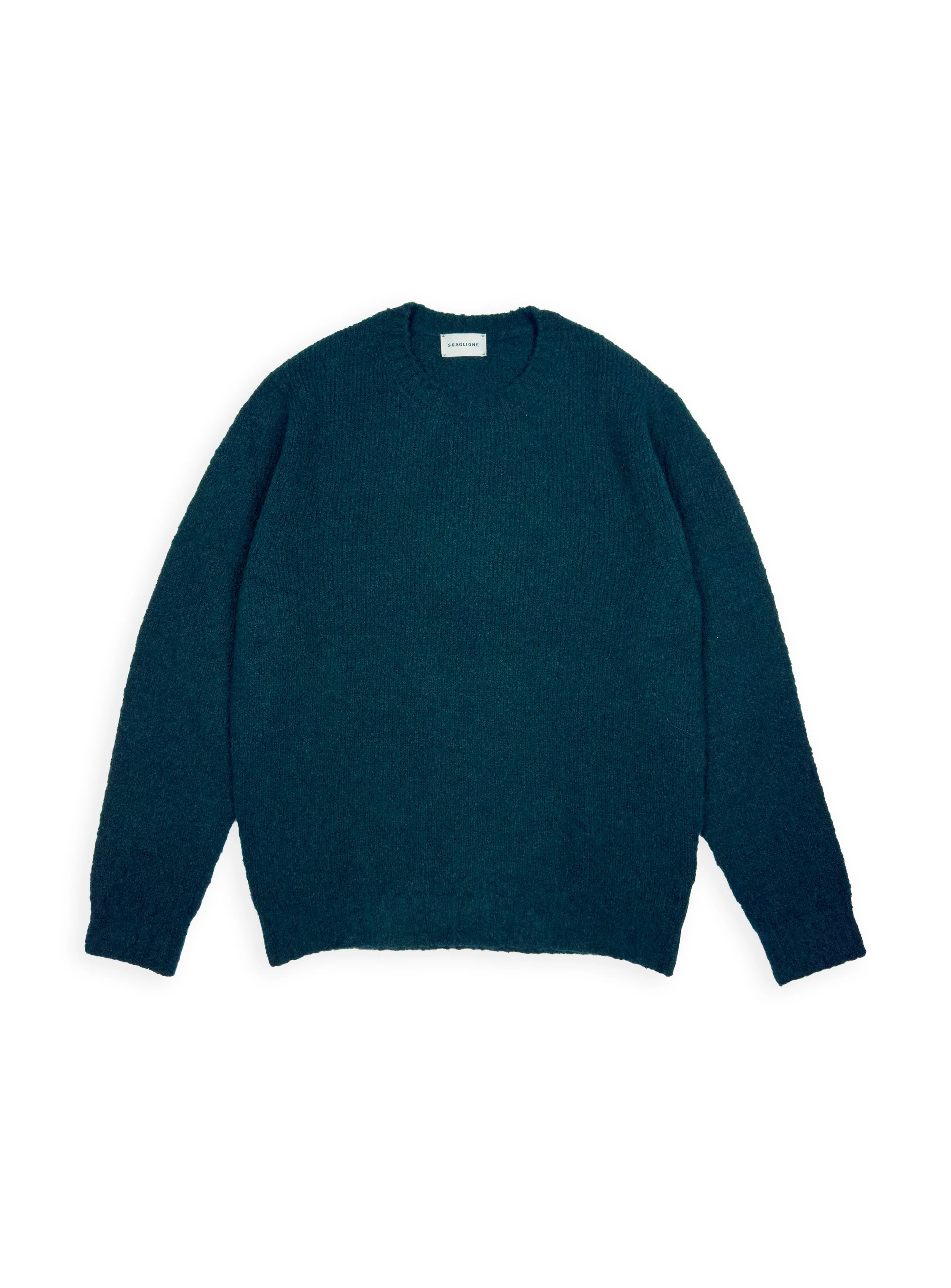 Scaglione - Maglia Girocollo Seamless Puffed Pine