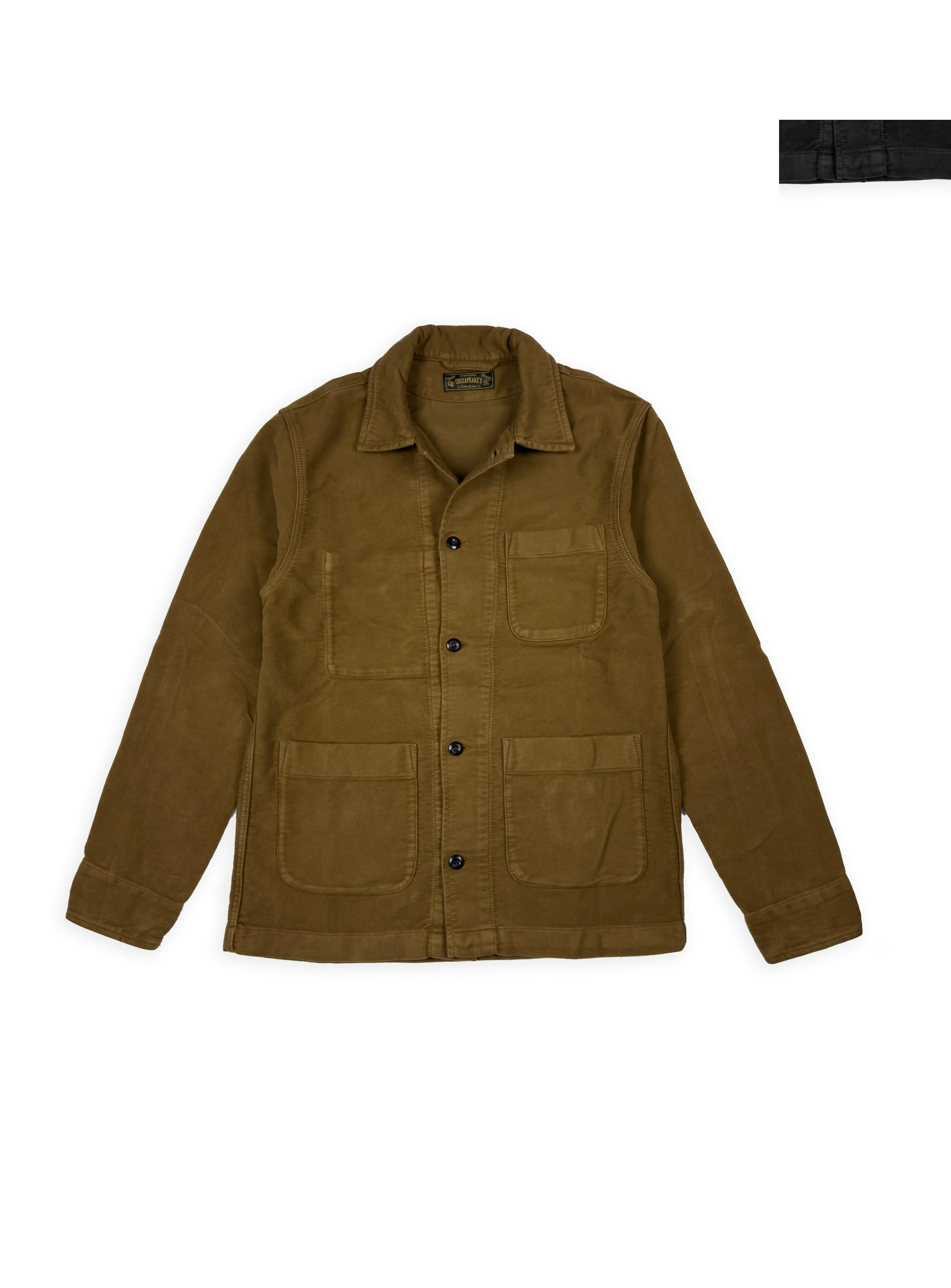 Chesapeake's - Giacca Work Jacket St. Malo Moleskine Tobacco
