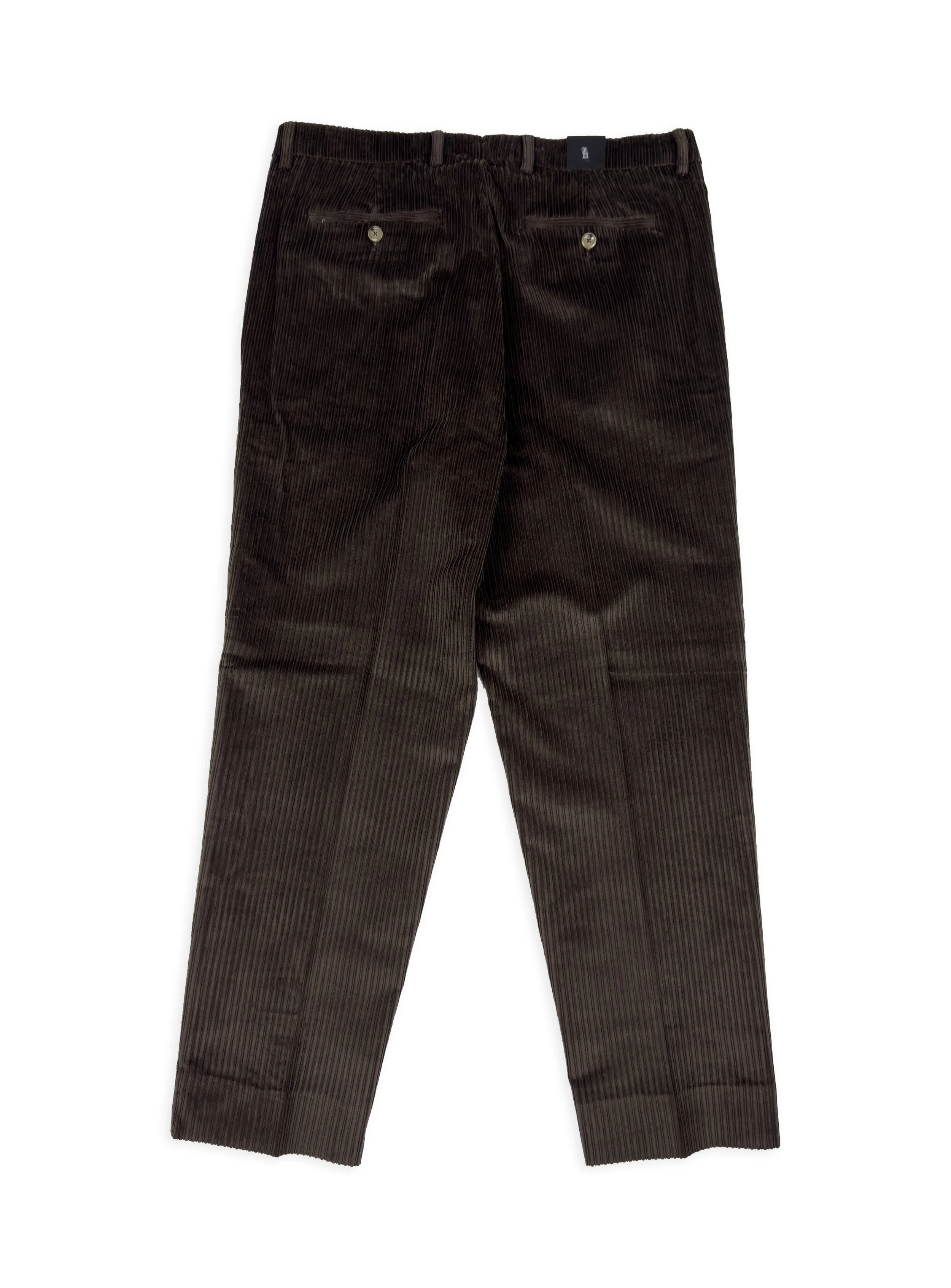 Pantalone Sorfilo sartoriale in morbido velluto.