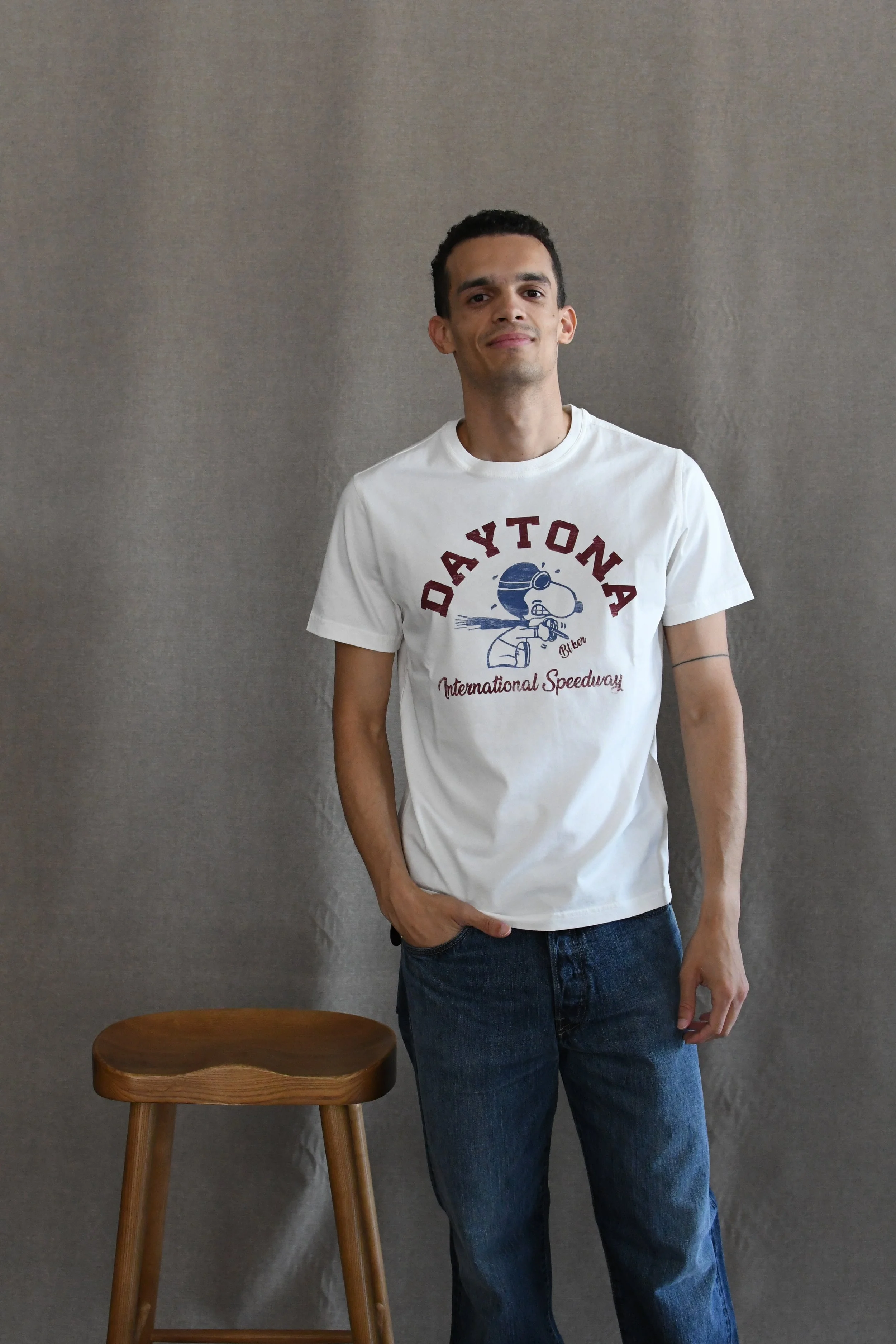 T-shirt Bl’Ker in cotone con la stampa.