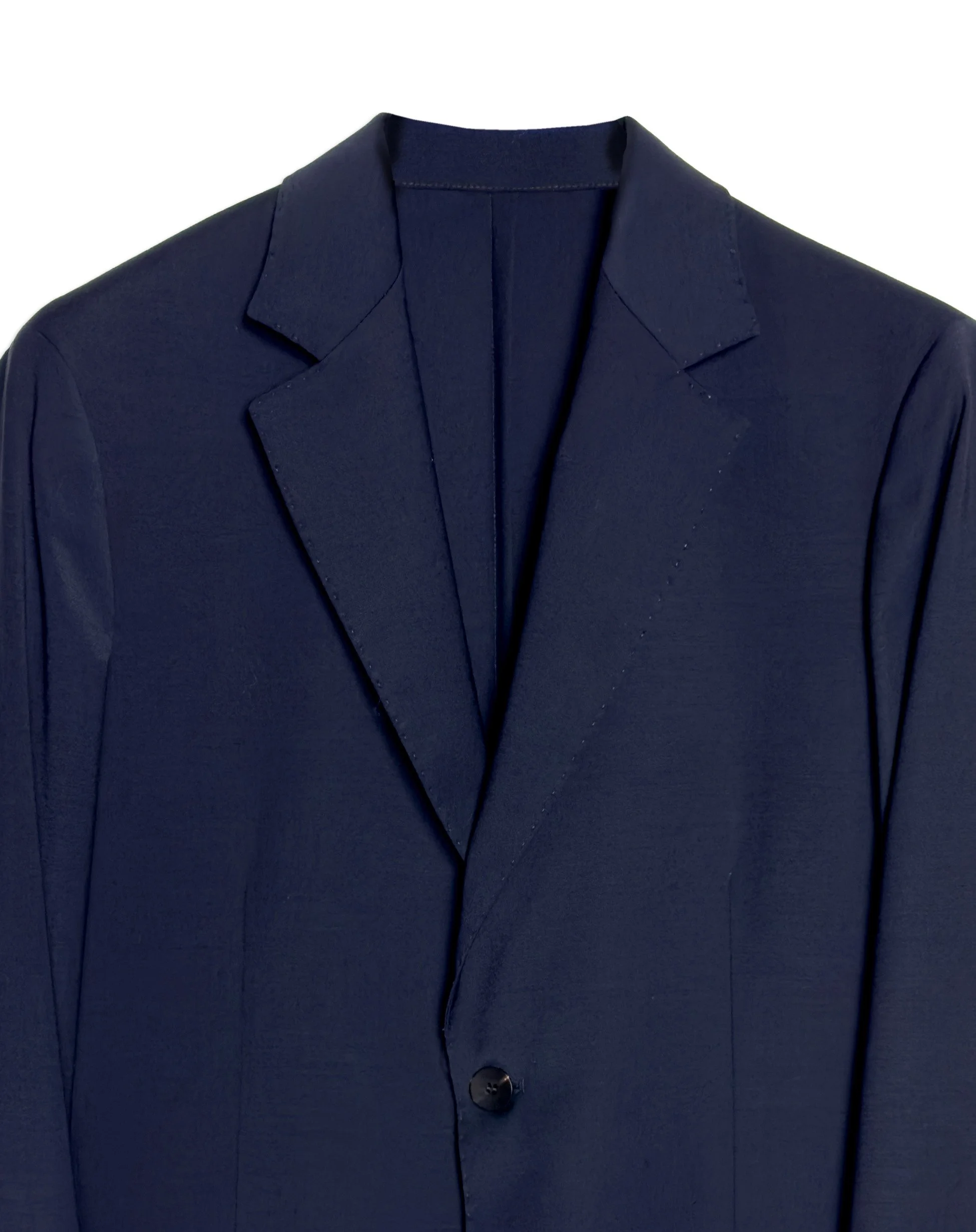 Blazer Devorè in fresco lana tinta unita.