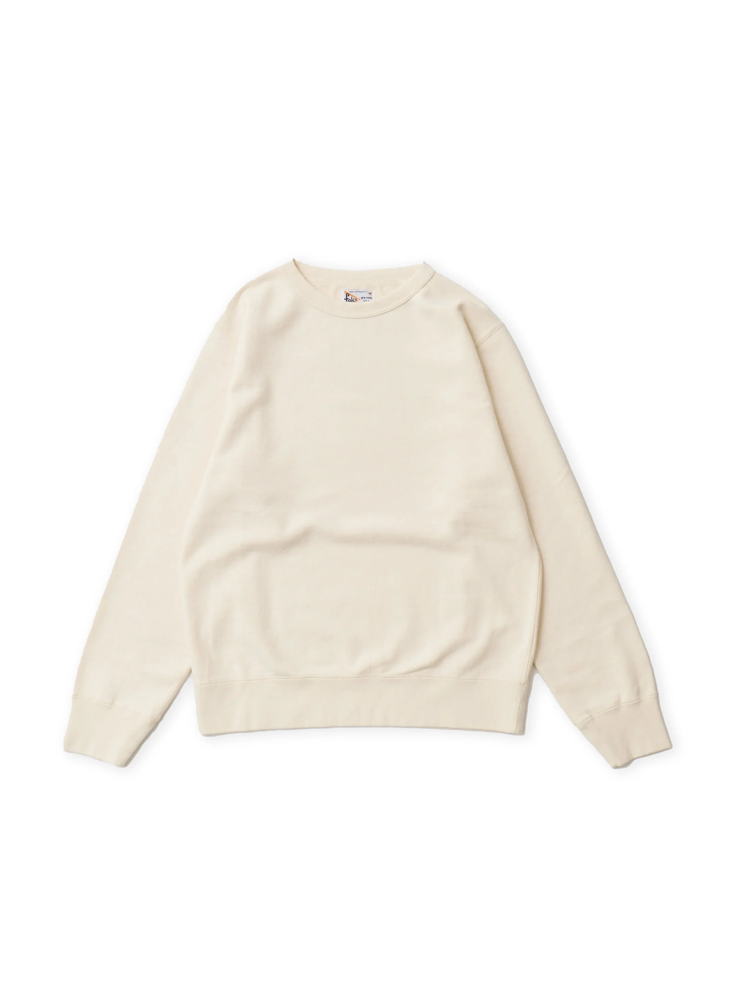 Felco - Felpa Manica Lunga Classic Fit Raglan Crew Natural
