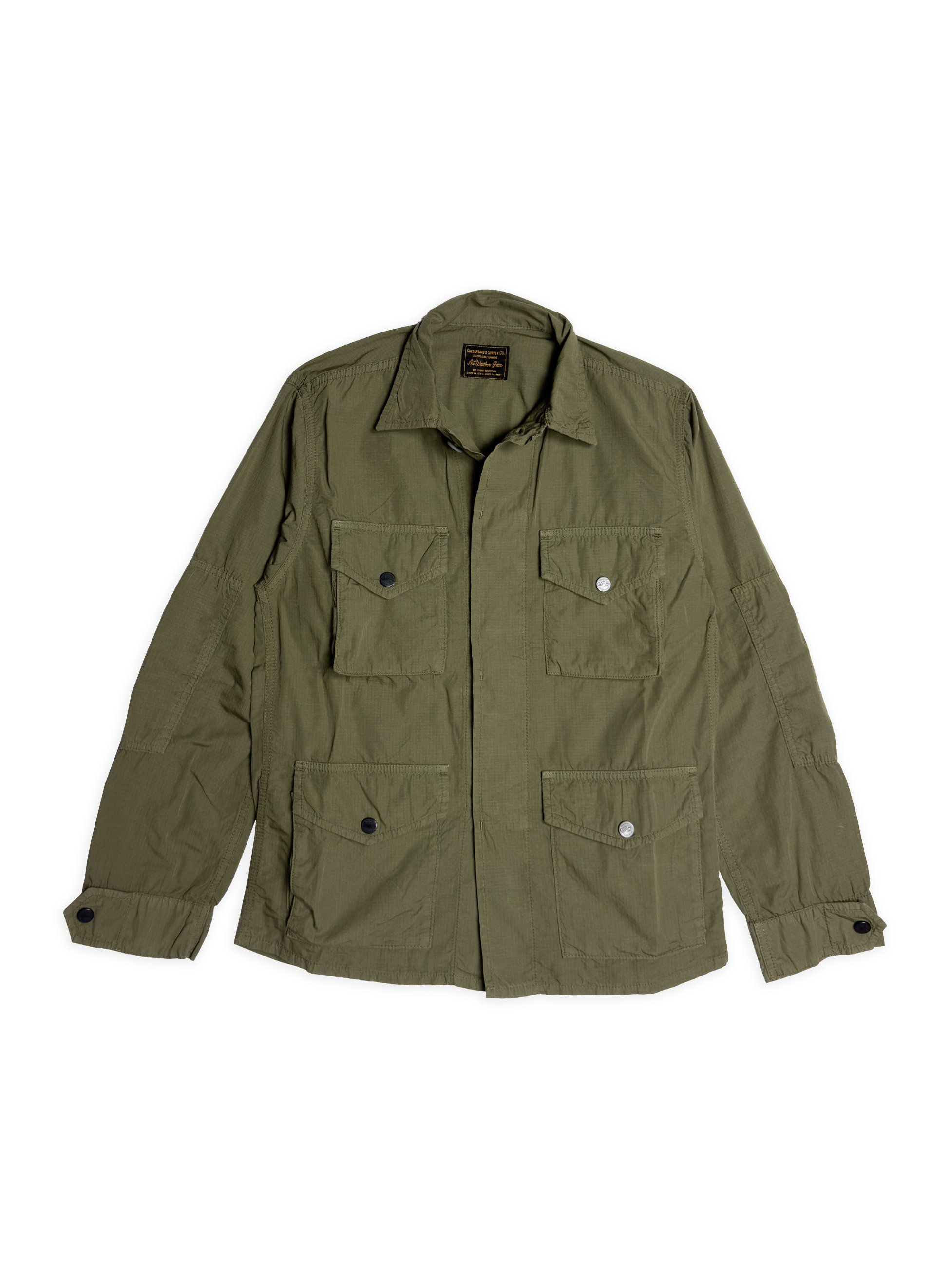 Giacca Chesapeake’s da lavoro sfoderata in ripstop. Capo iconico heritage americano.