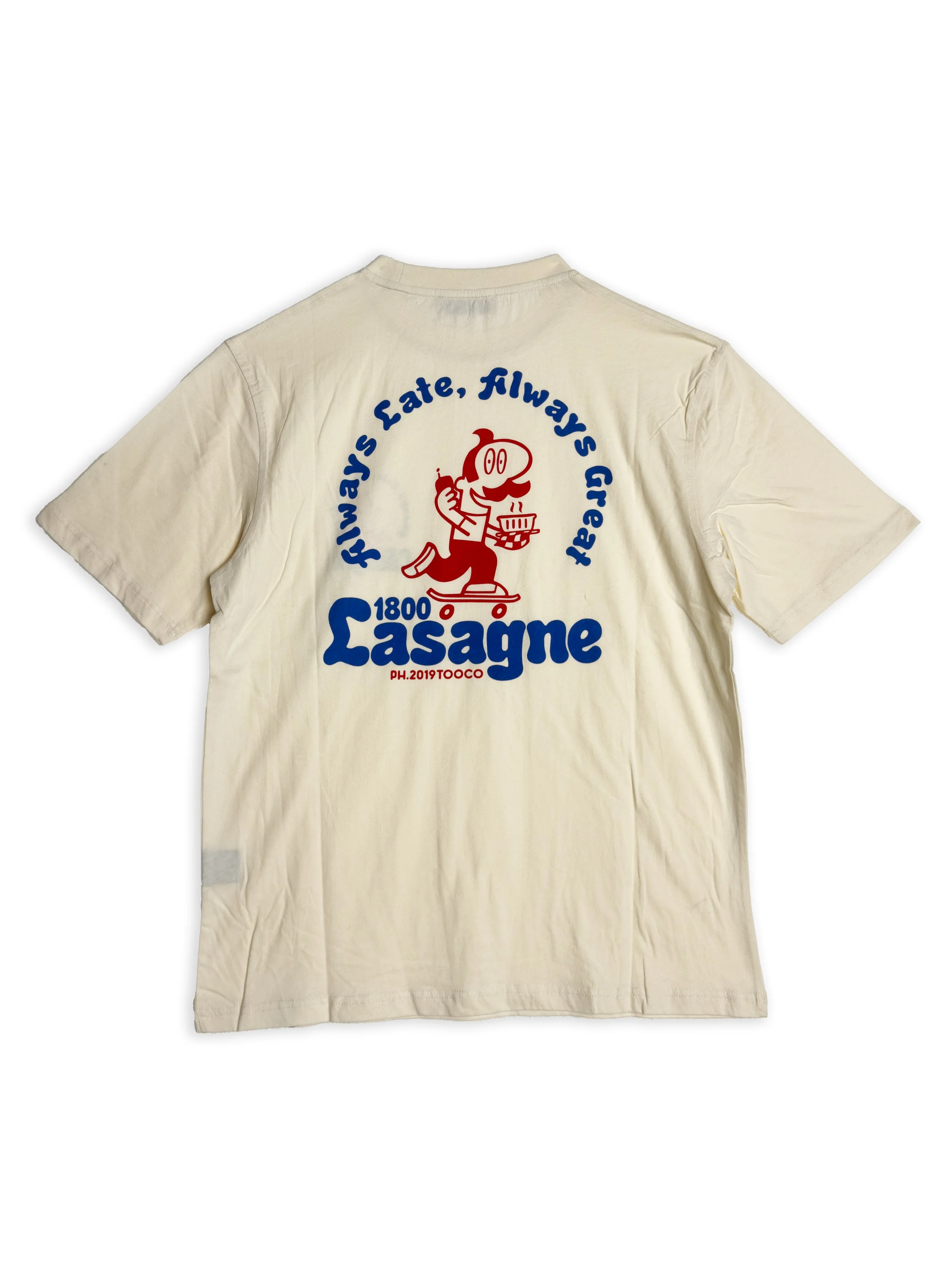 T-shirt Tooco a mezza manica in morbido cotone 180g con stampa.