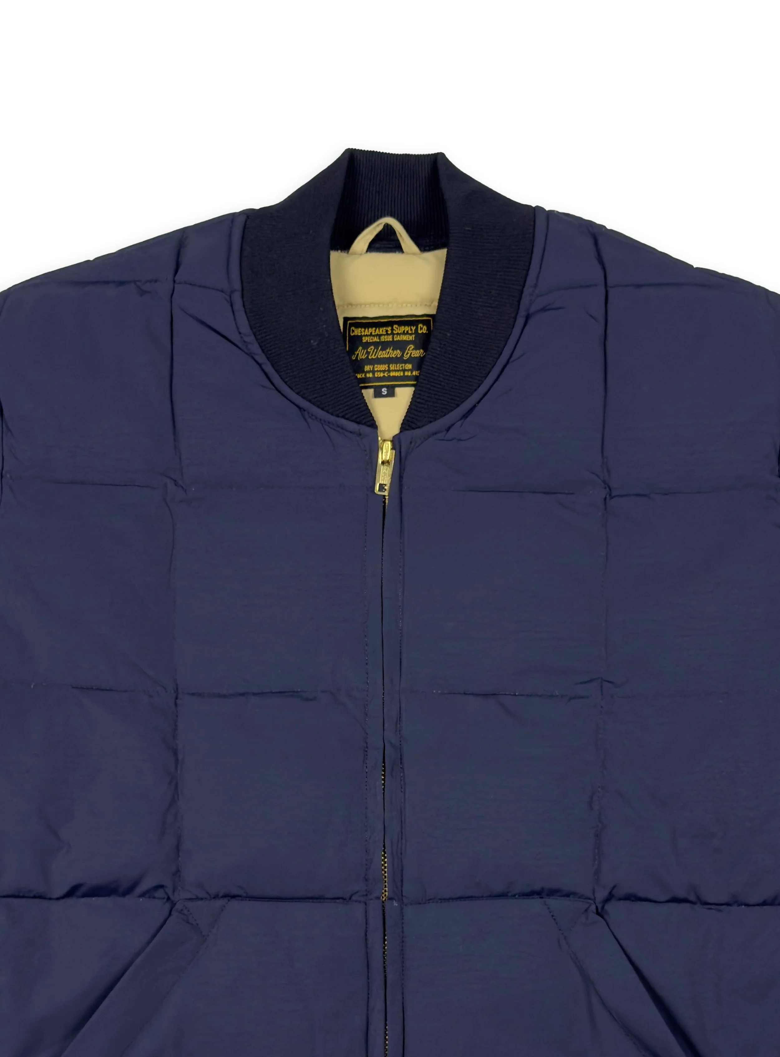 Piumino Chesapeake’s in nylon con imbottitura in piuma d’oca.