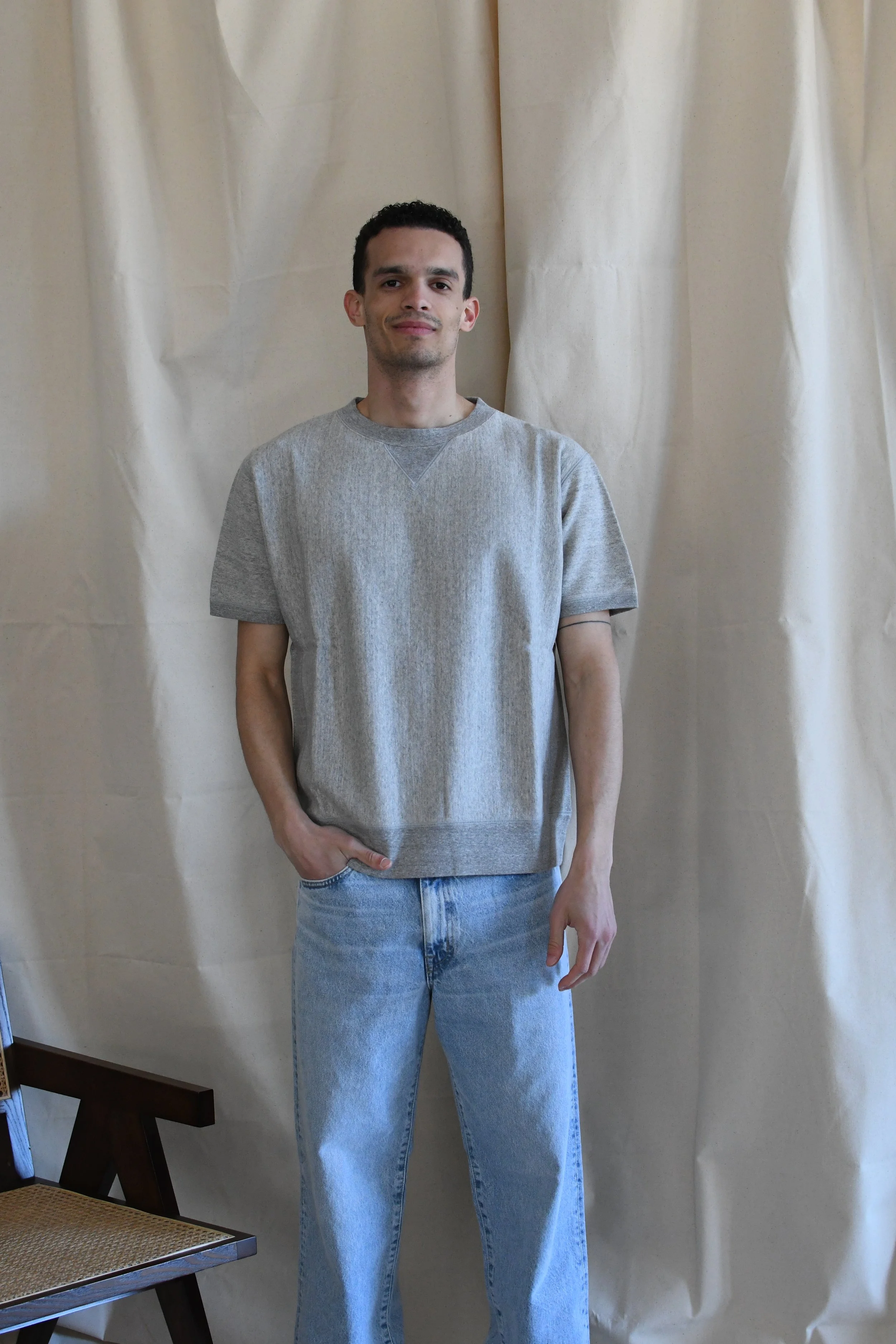 T-shirt Felco 1920 Nyc mezza manica in leggerissima felpa. Capo di ispirazione Heritage. Made in Japan