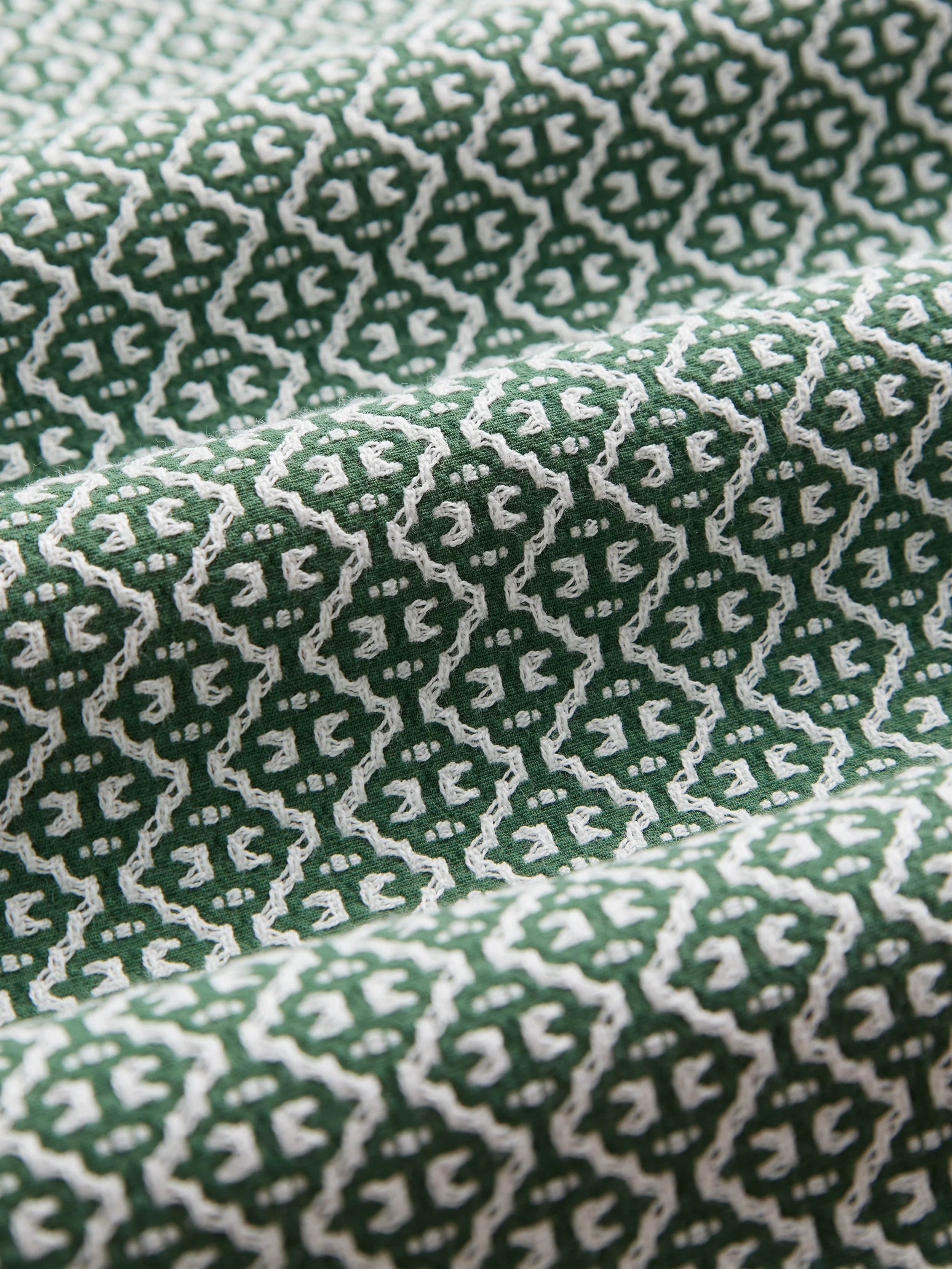 Camicia Portuguese Flannel mezza manica a fantasia. Tessuti di ispirazione d’archivio.