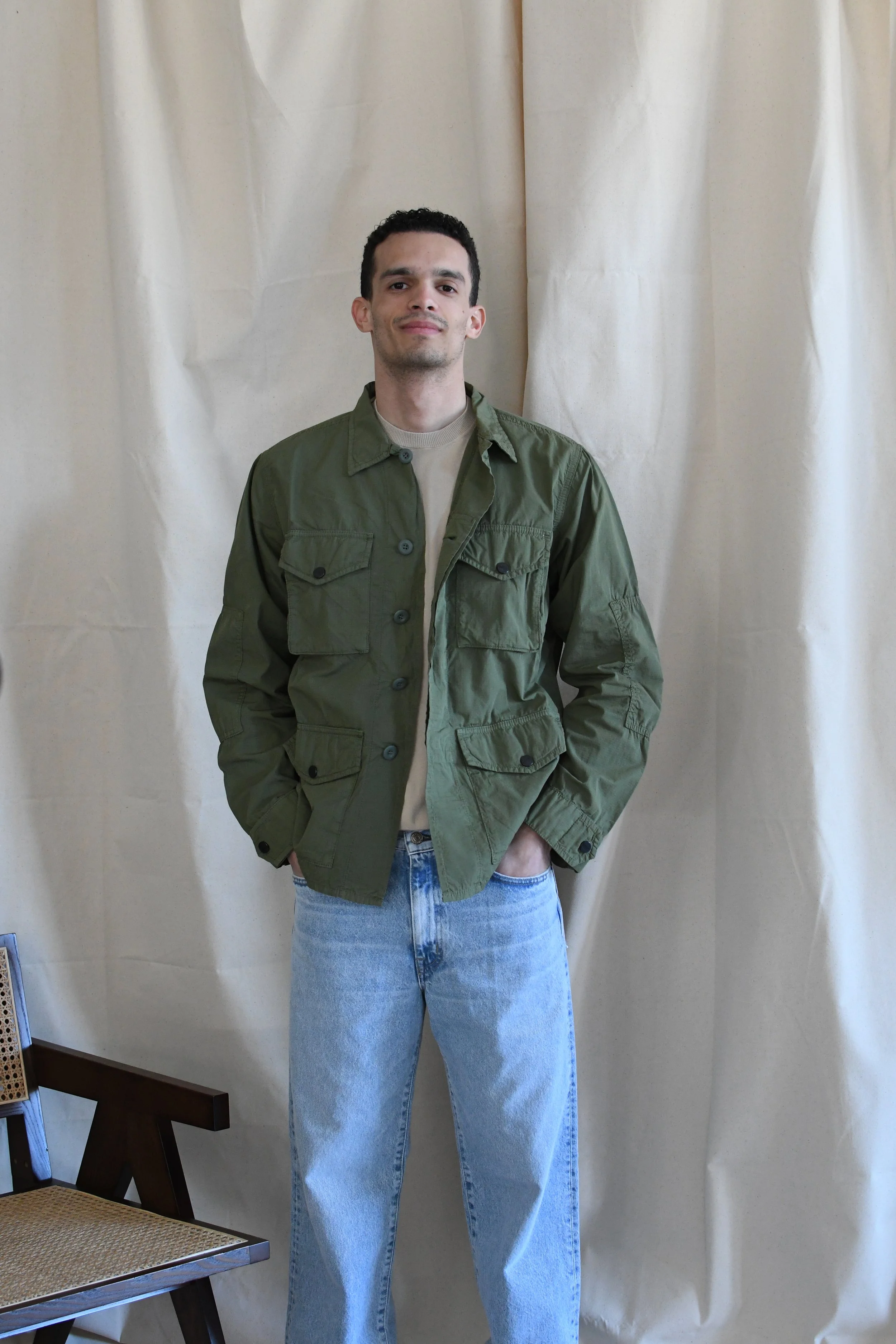 Giacca Chesapeake’s da lavoro sfoderata in ripstop. Capo iconico heritage americano.