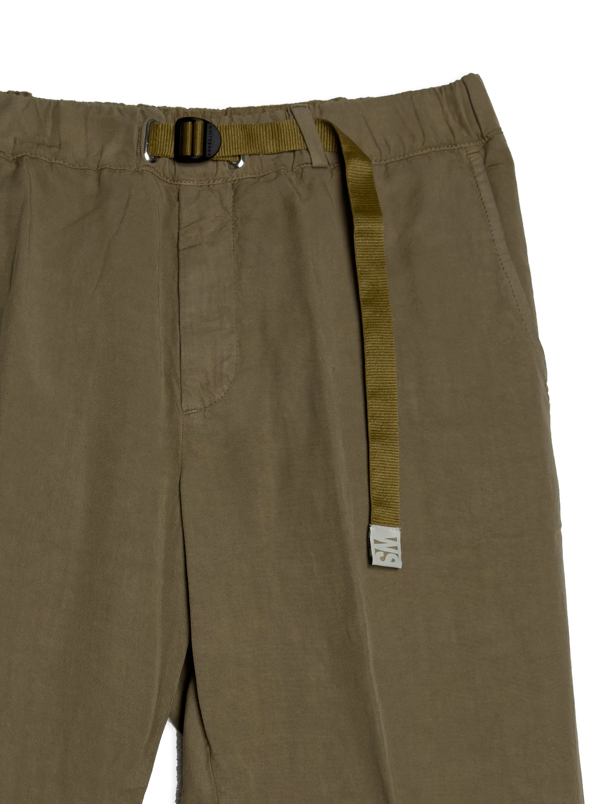 Pantalone White Sand tinta unita in misto lino leggerissimo.