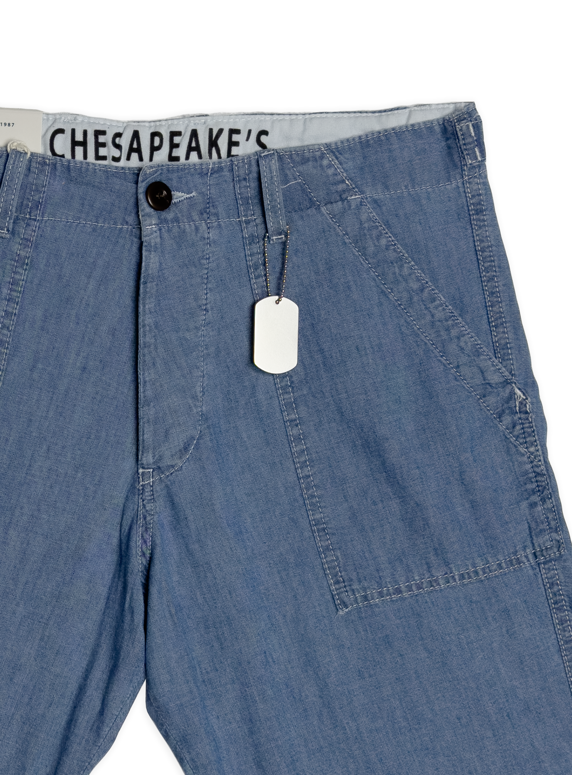 Bermuda Chesapeake’s in cotone effetto denim.