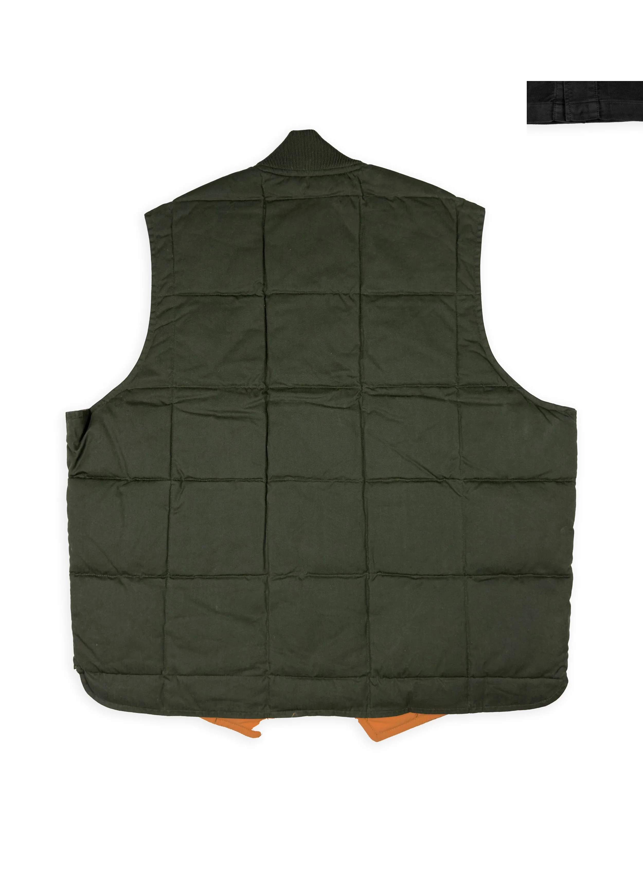 Gilet Chesapeake’s smanicato in Cotone Cerato con imbottitura in piuma d’oca.