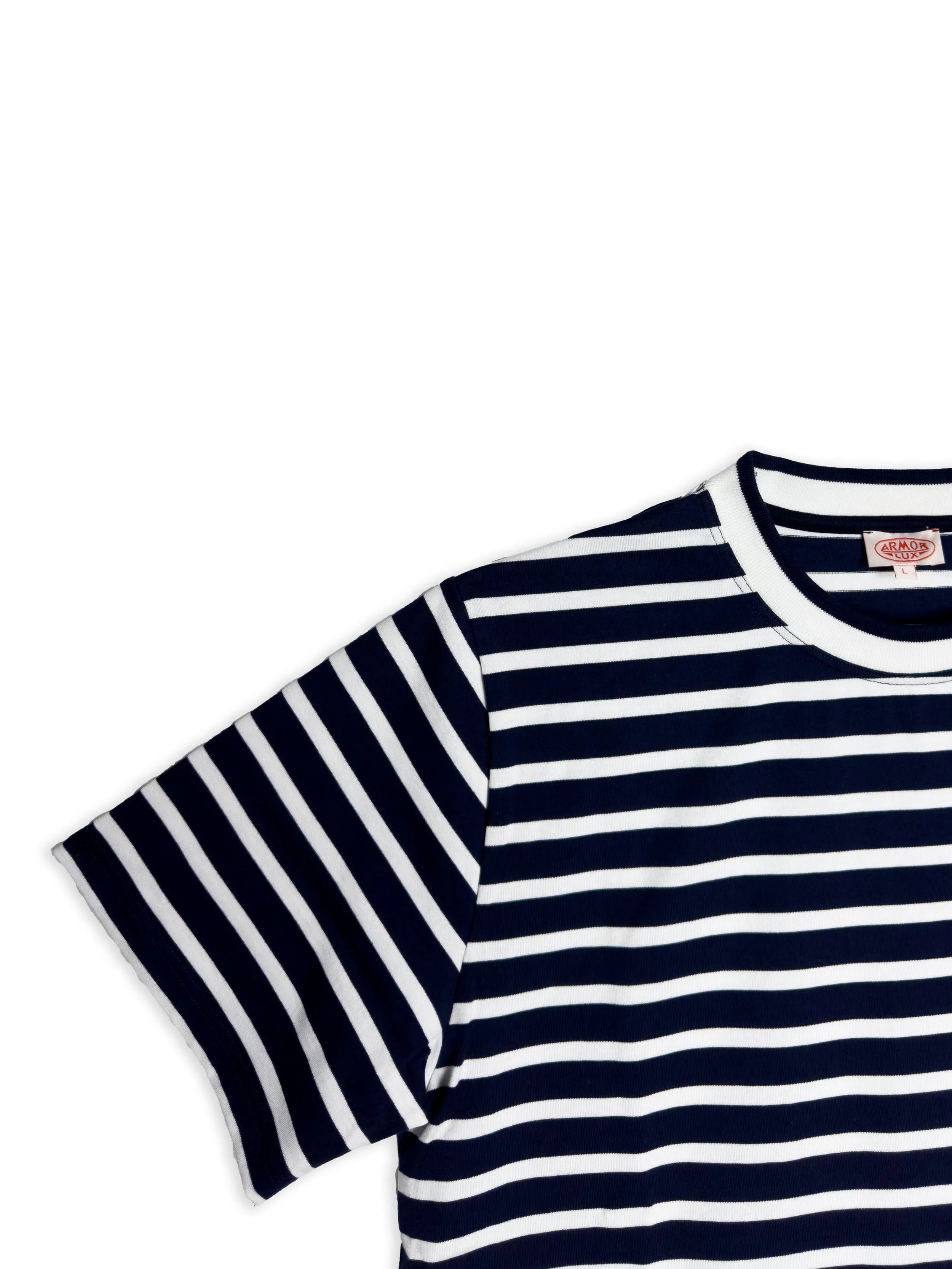 T-shirt Armor Lux girocollo rigata in cotone.