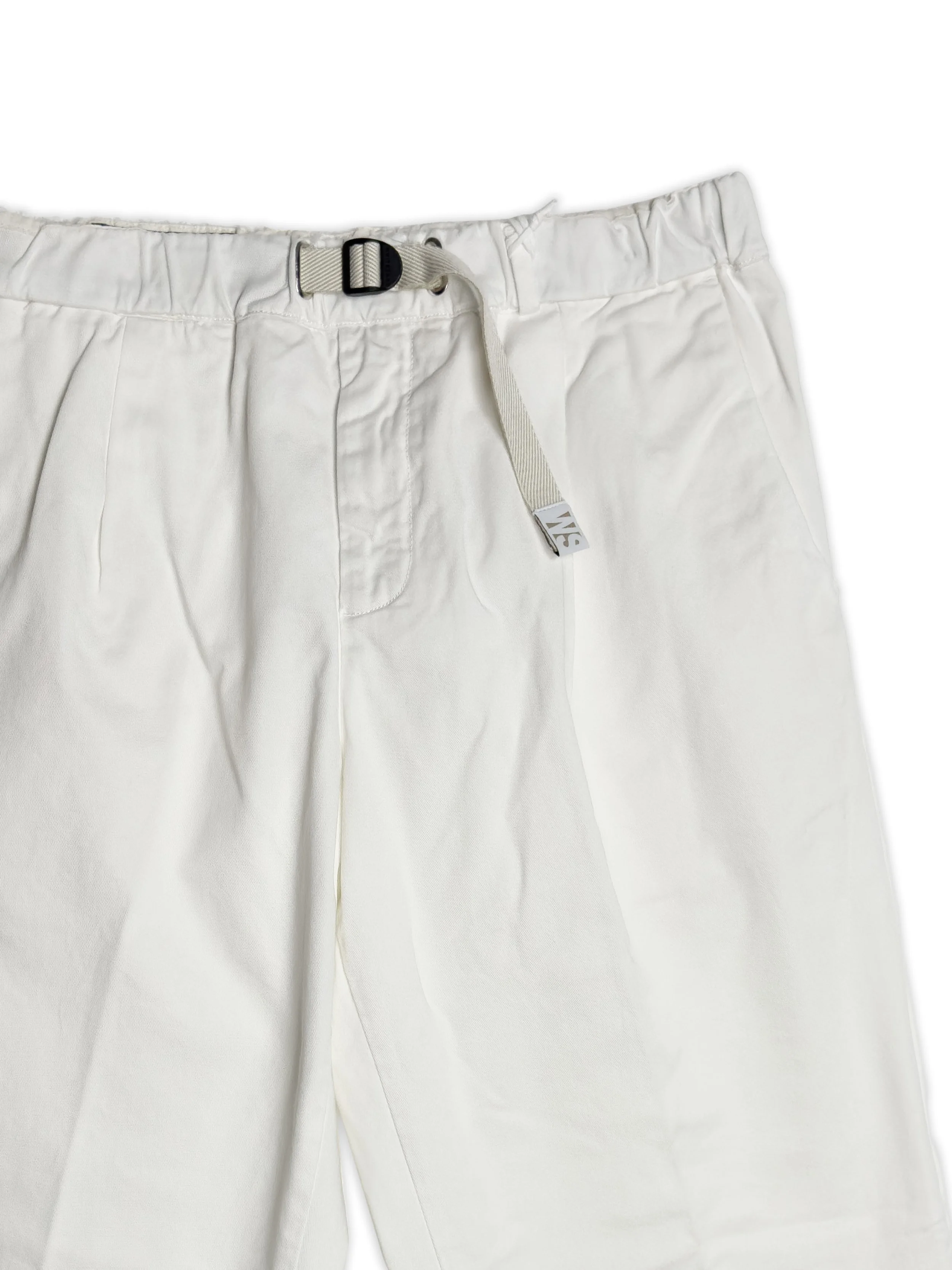 Pantalone White Sand vestibilità comoda in cotone, tinta unita.