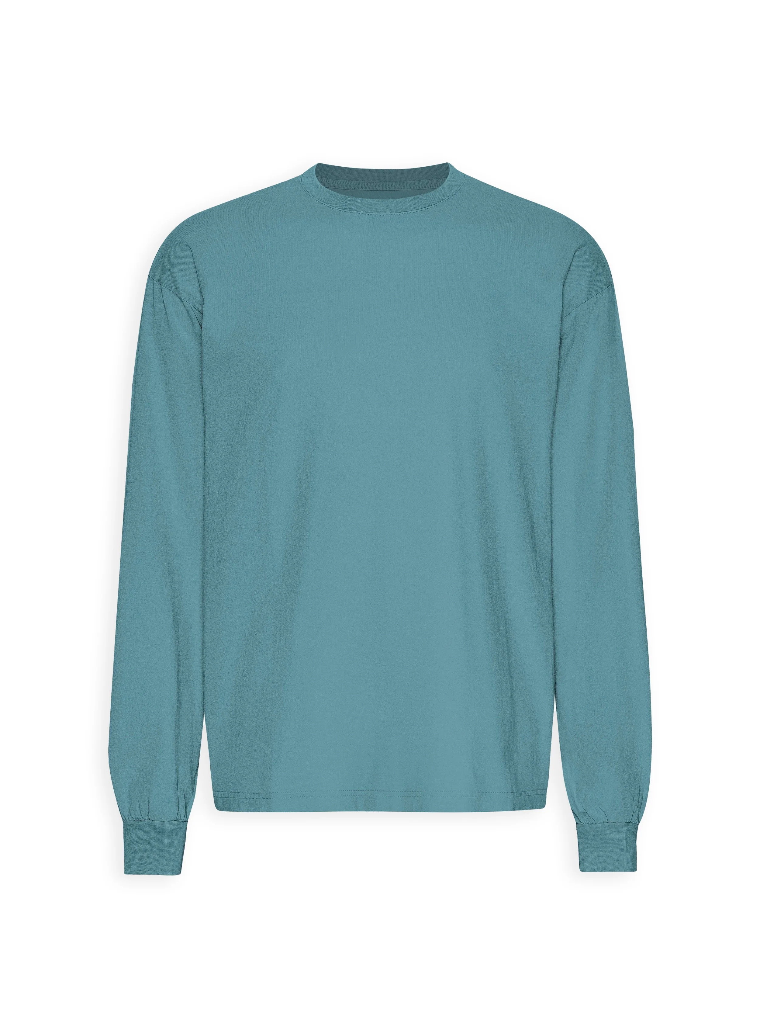 Colorful Standard - T-shirt Maniche Lunghe Oversized Stone Blue