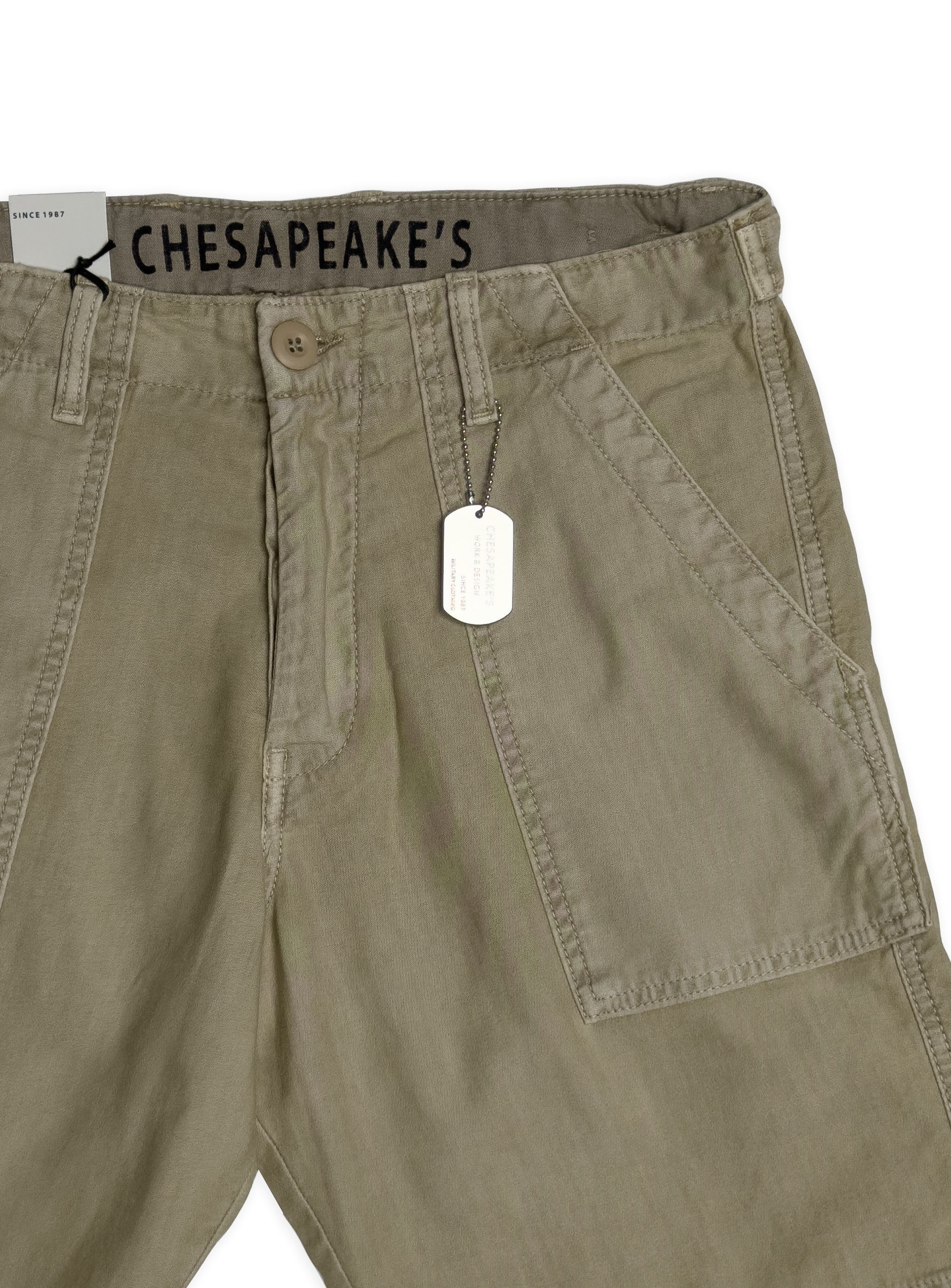 Bermuda Chesapeake’s in cotone lavato effetto vintage.