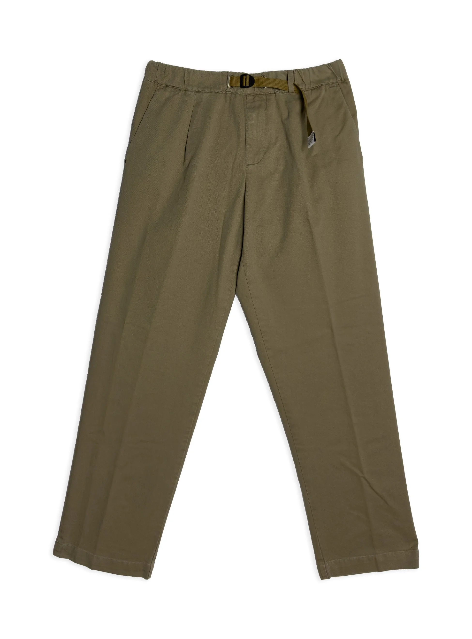 Pantalone White Sand vestibilità comoda in cotone, tinta unita.