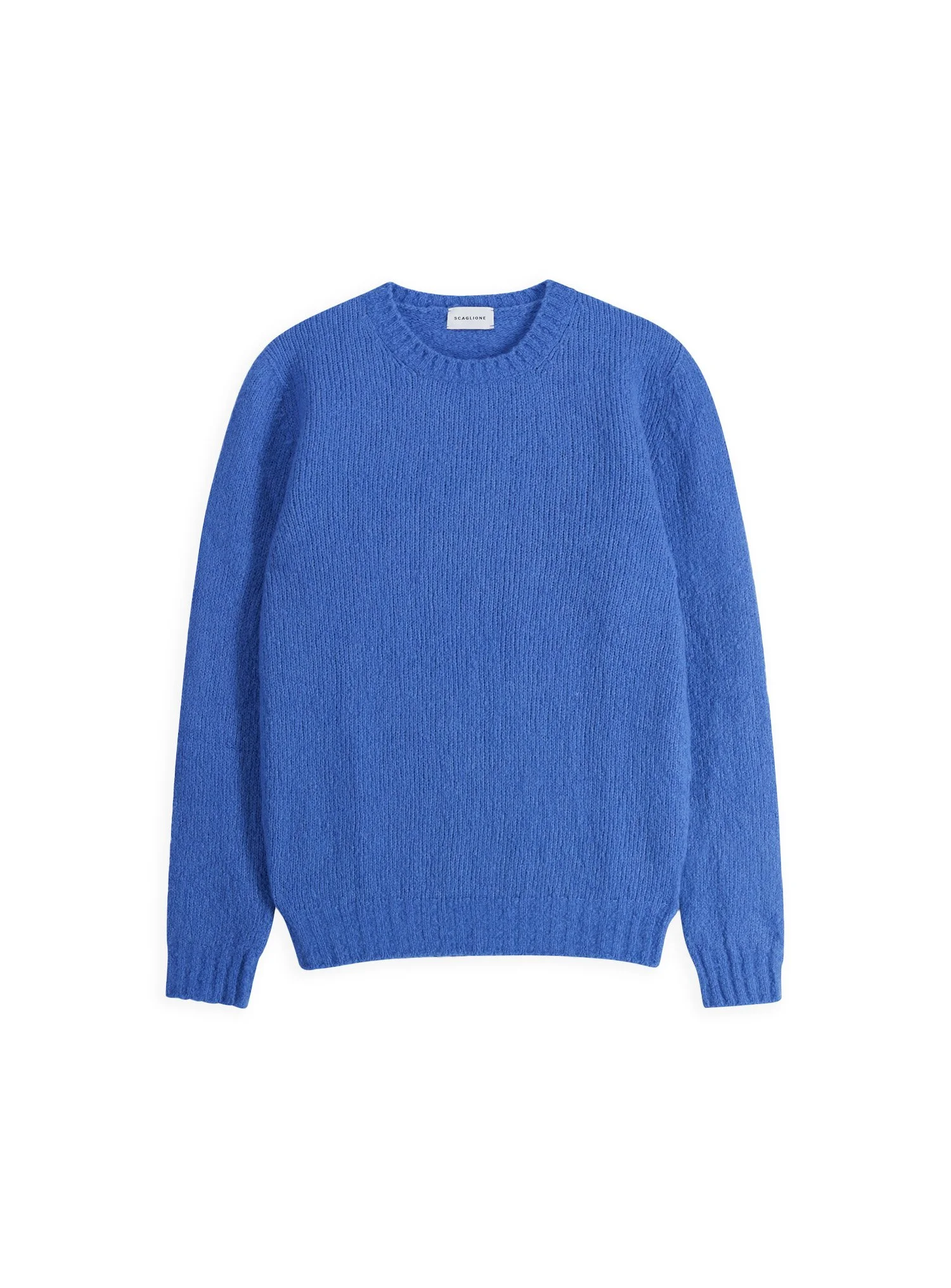Scaglione - Maglia Girocollo Seamless Puffed Cornflower