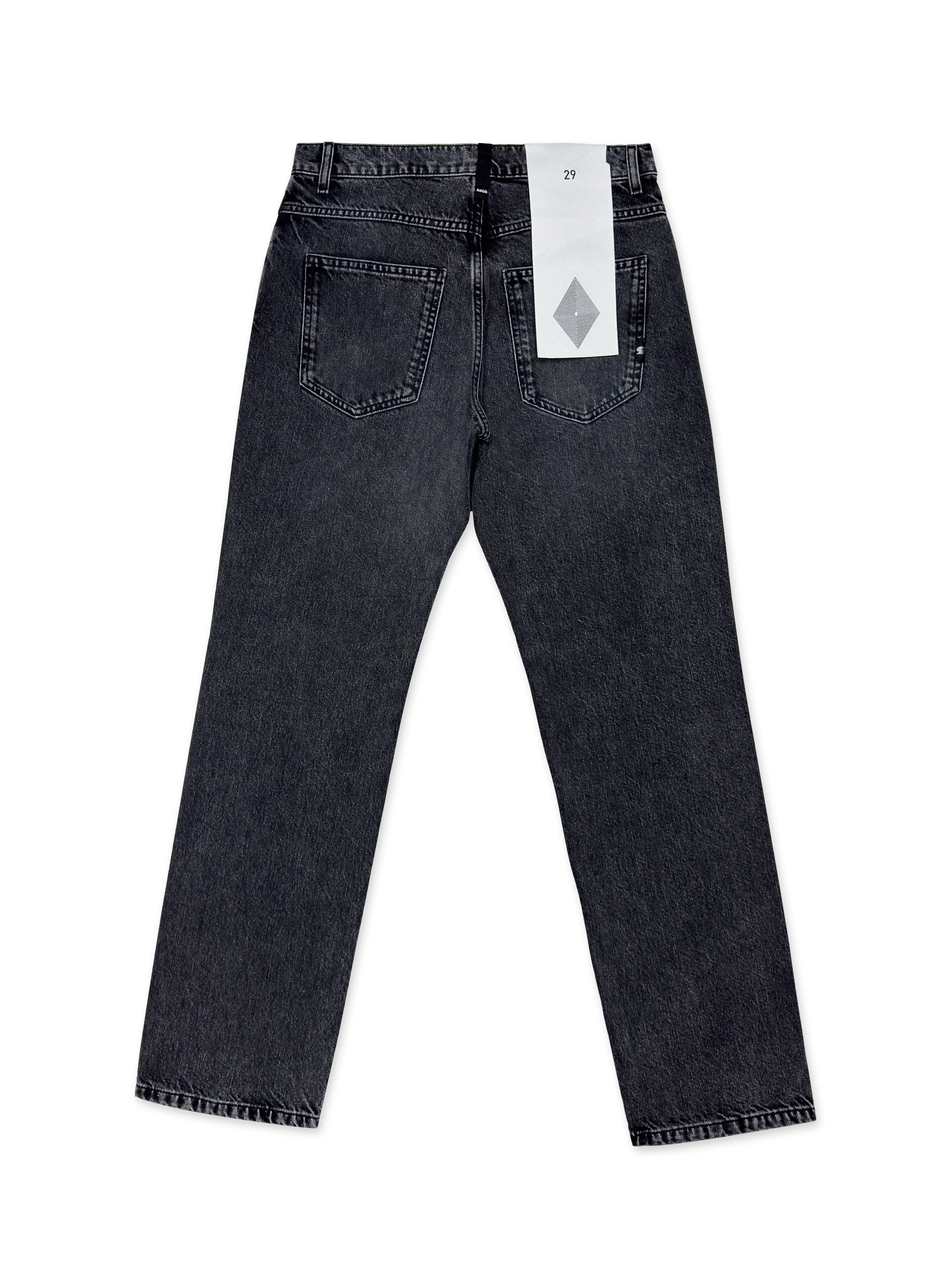 Jeans Amish bull colorato tinta unita senza strappi e fondo dritto. Un denim moderno con una vestibilità comoda ideale da abbinare ad una scarpa bassa.
