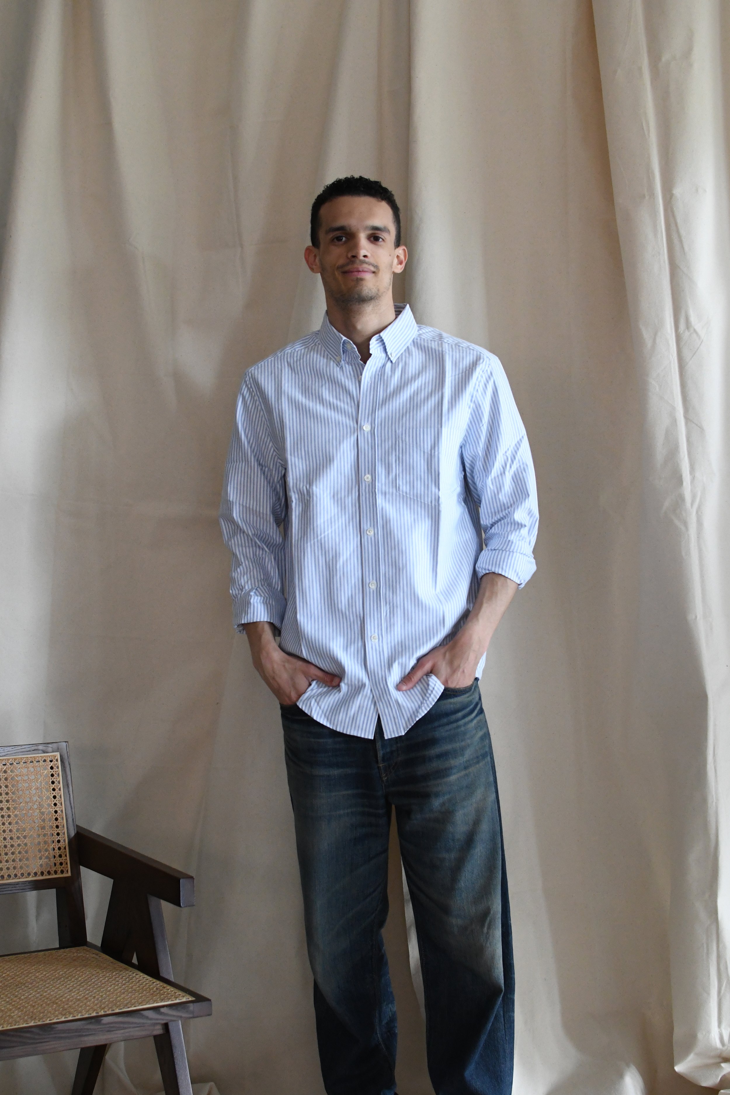 Camicia Portuguese Flannel in cotone oxford.